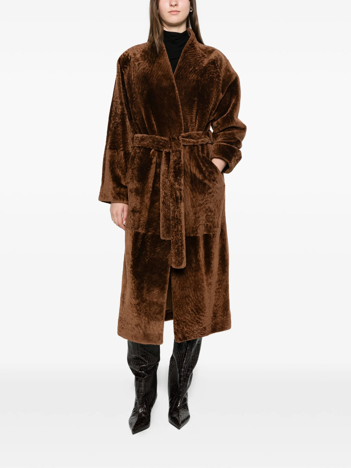 Dilan faux-fur coat