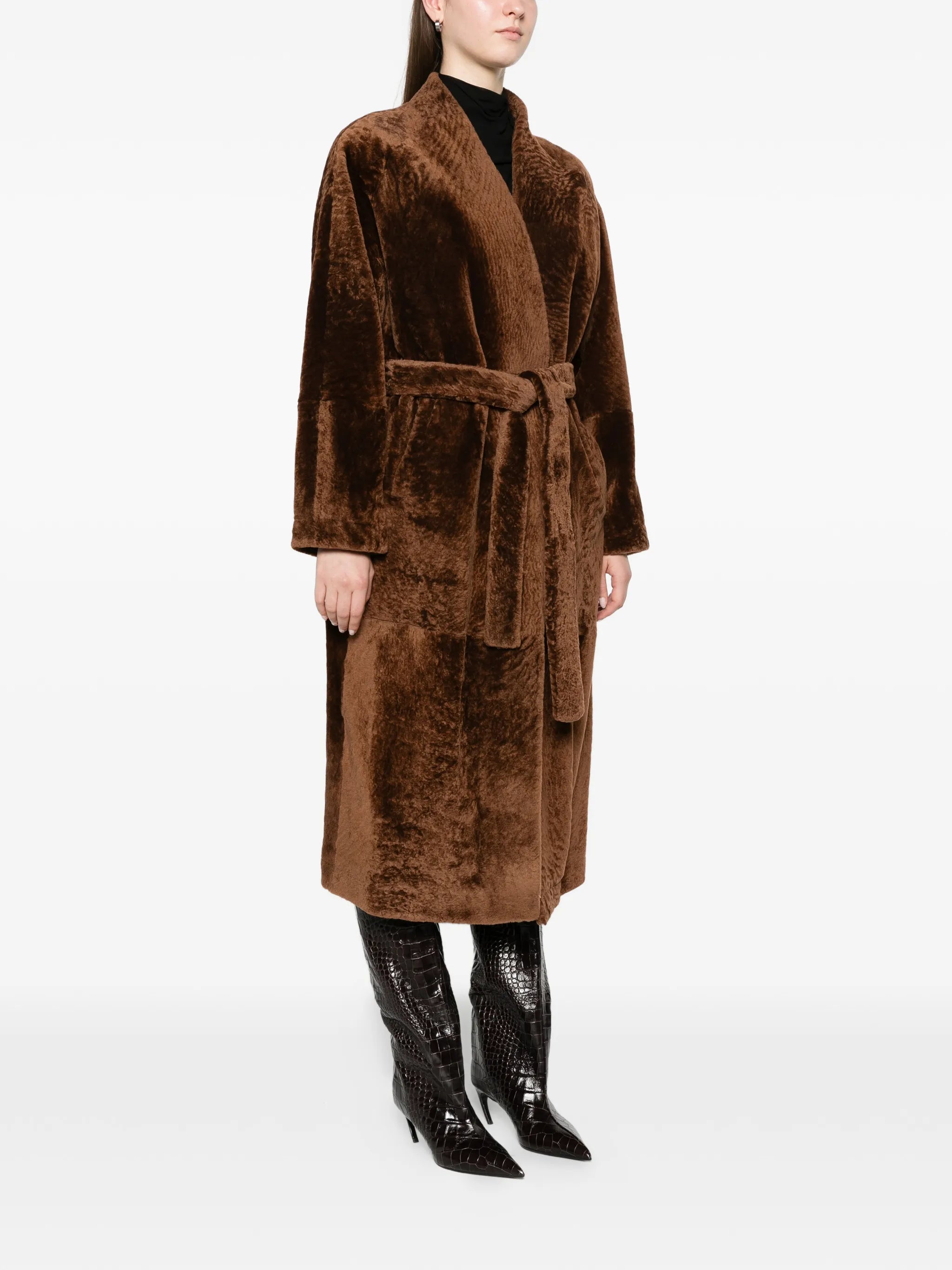 Dilan faux-fur coat