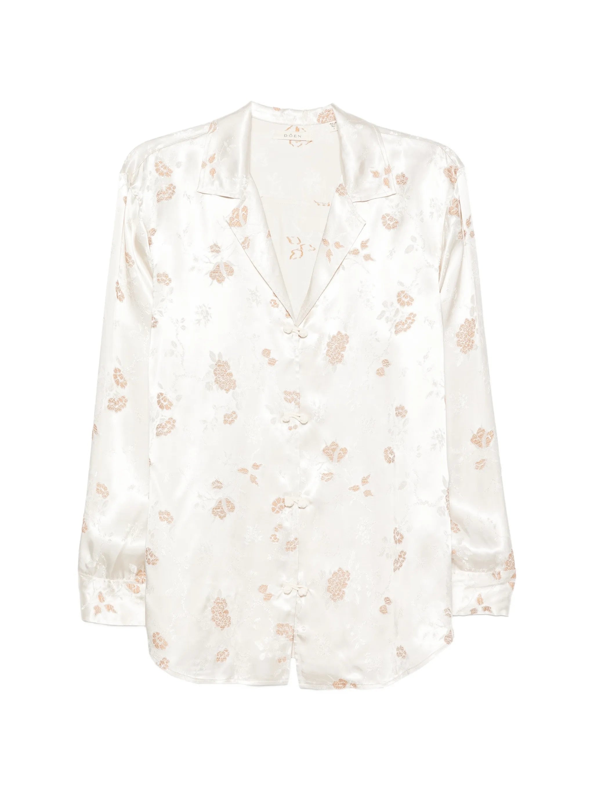 Maurise floral-jacquard shirt