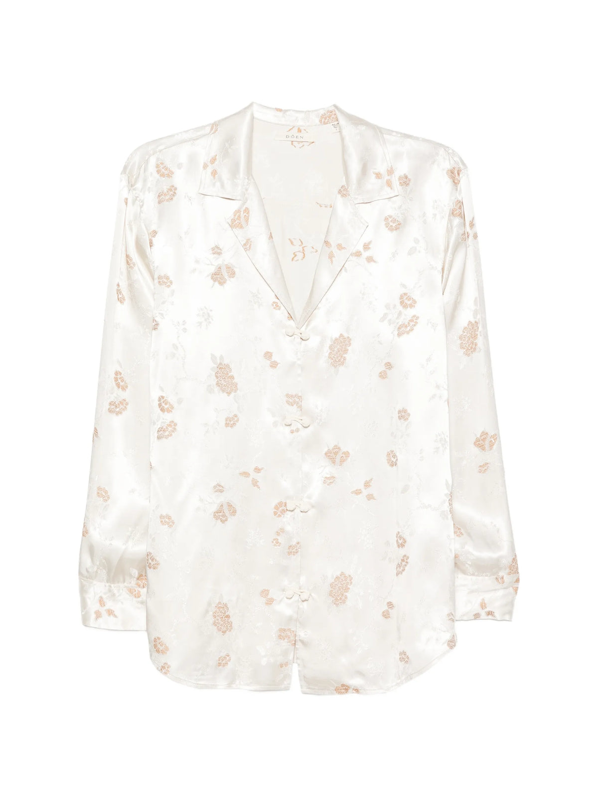 Maurise floral-jacquard shirt