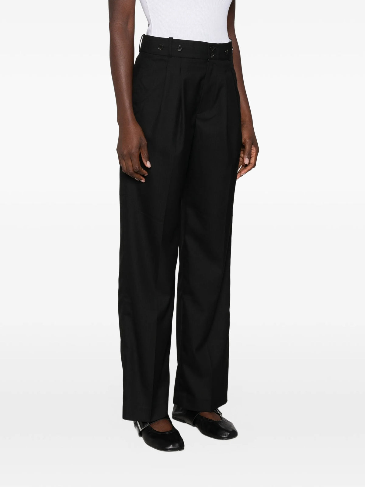 Olivia pleated trousers