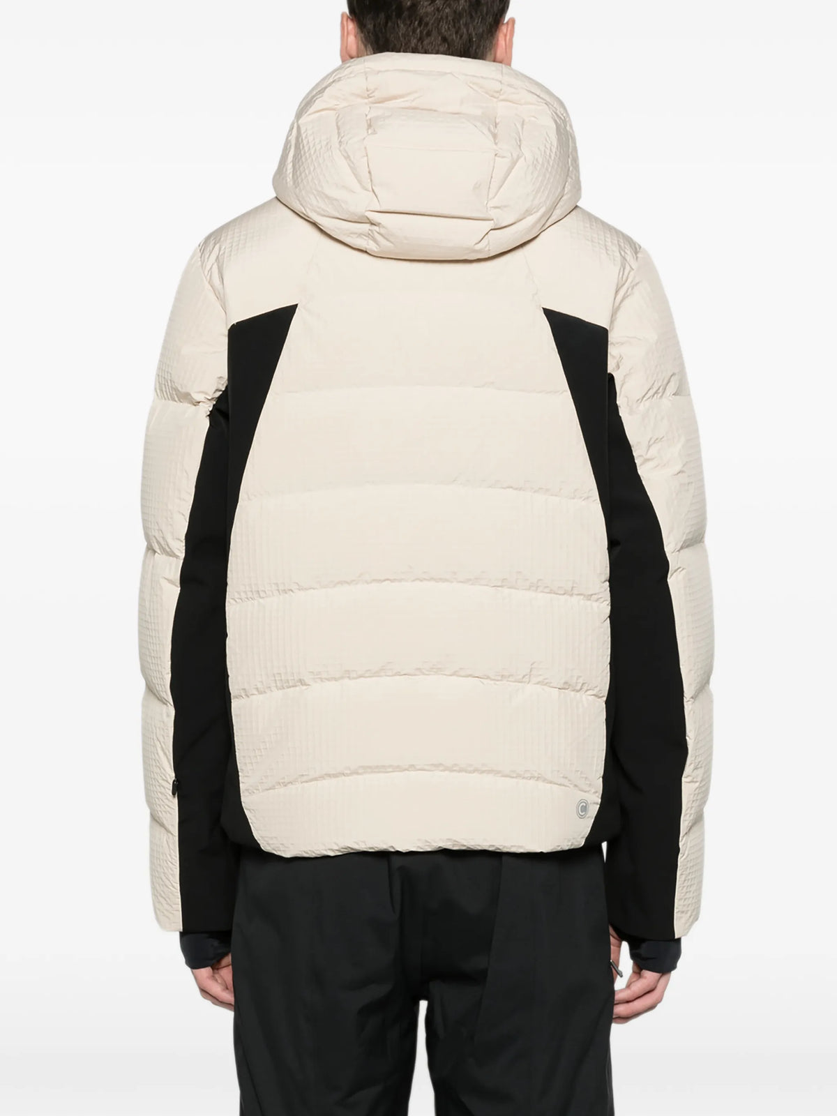 Ice padded ski jacket