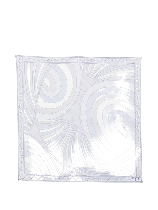 Iride-print scarf