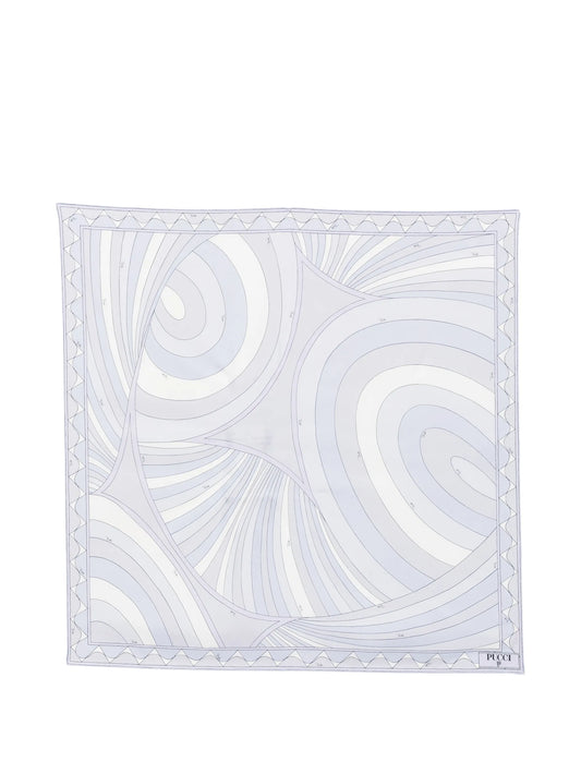 Iride-print scarf