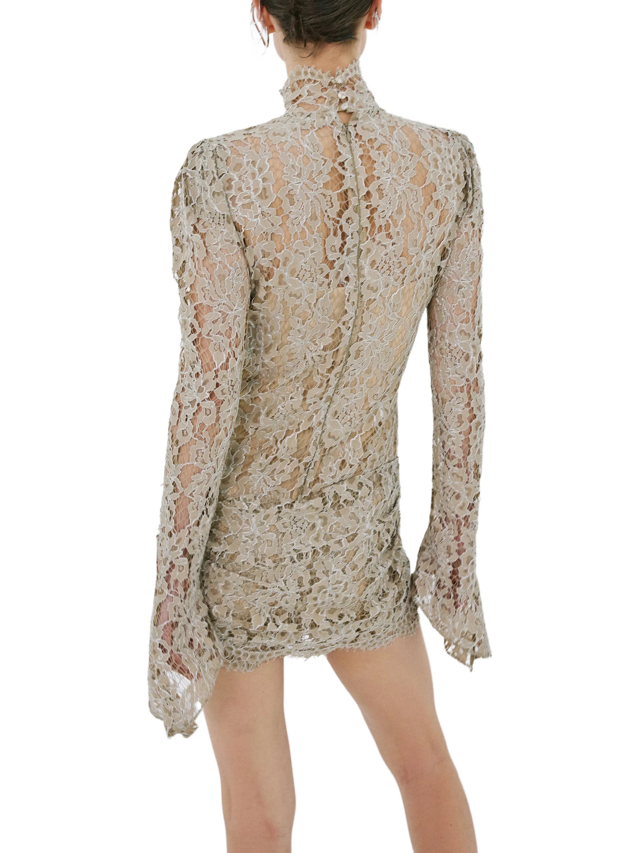 Agartha lace mini dress