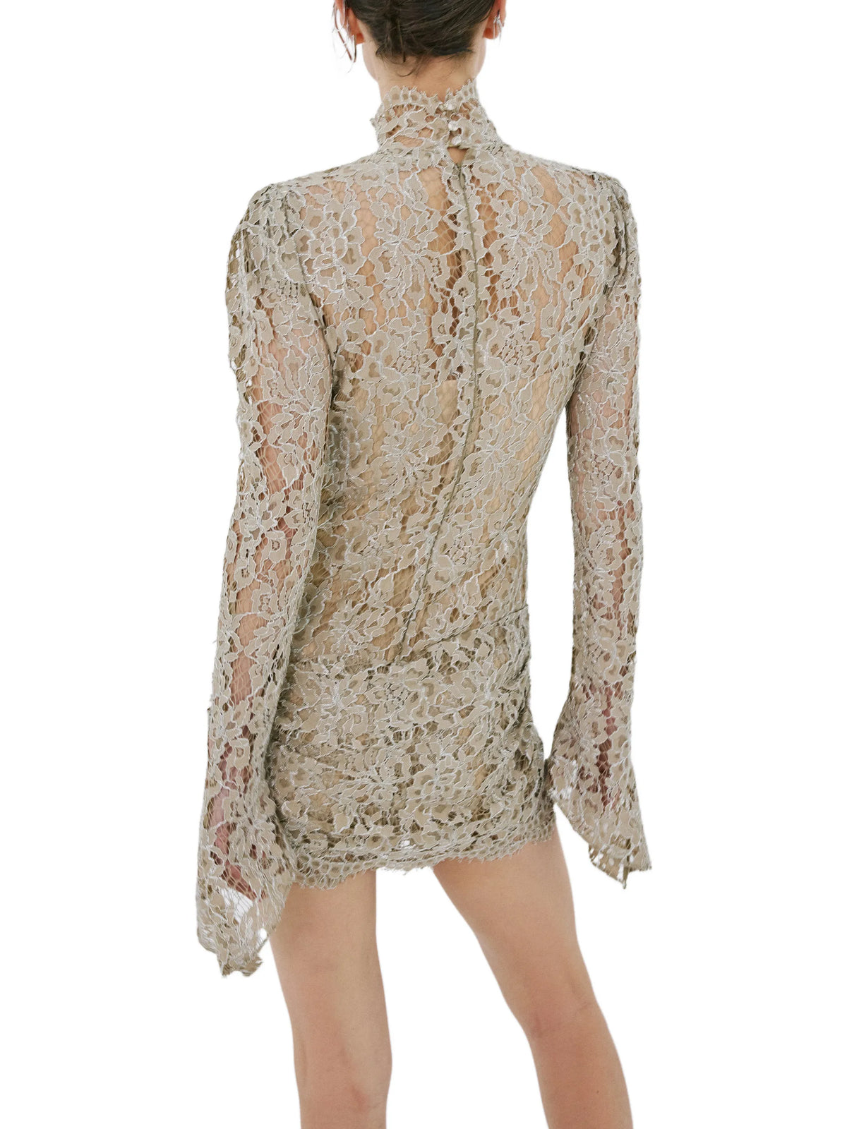 Agartha lace mini dress