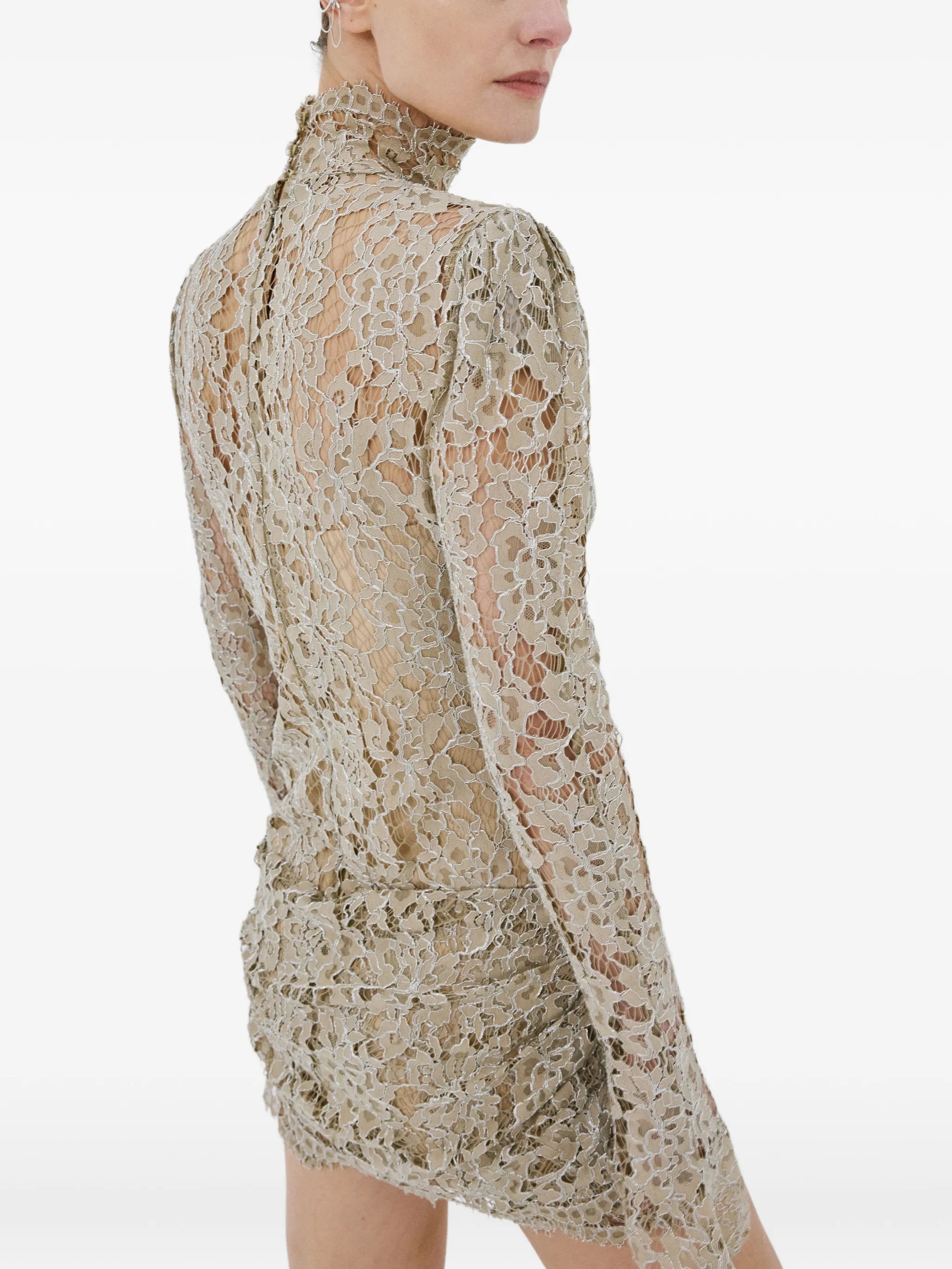 Agartha lace mini dress