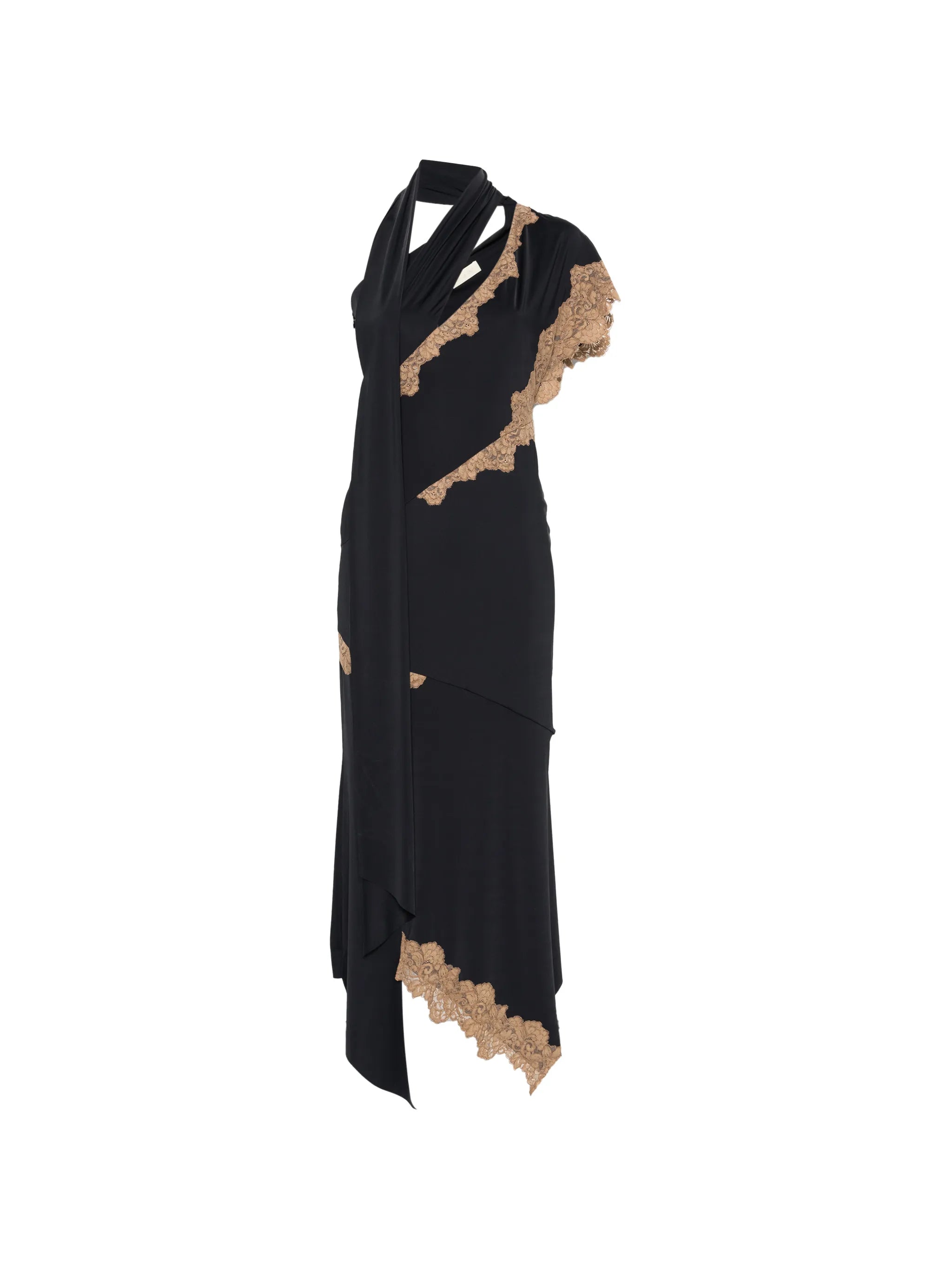 Cosima SS satin maxi dress