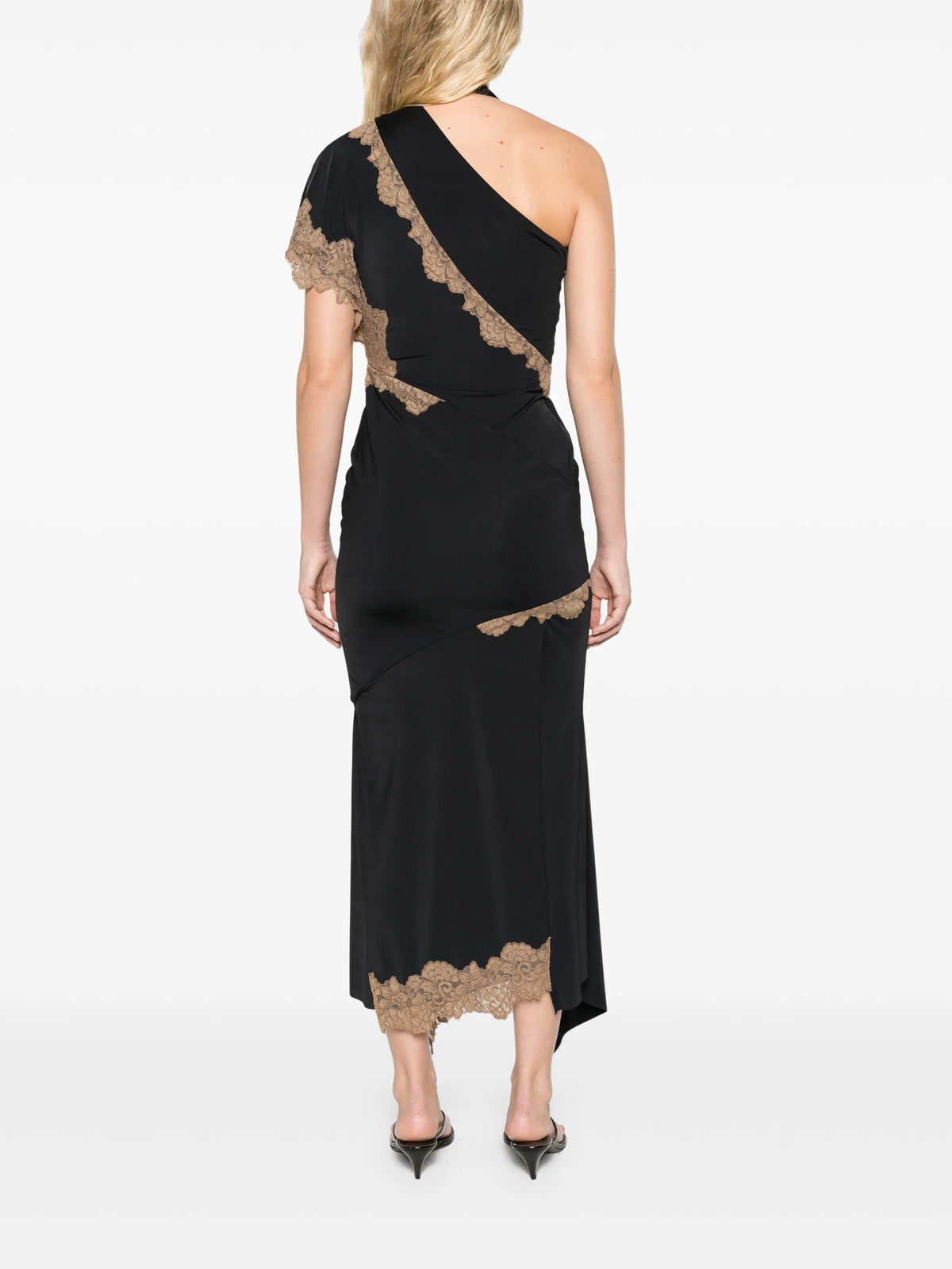 Cosima SS satin maxi dress