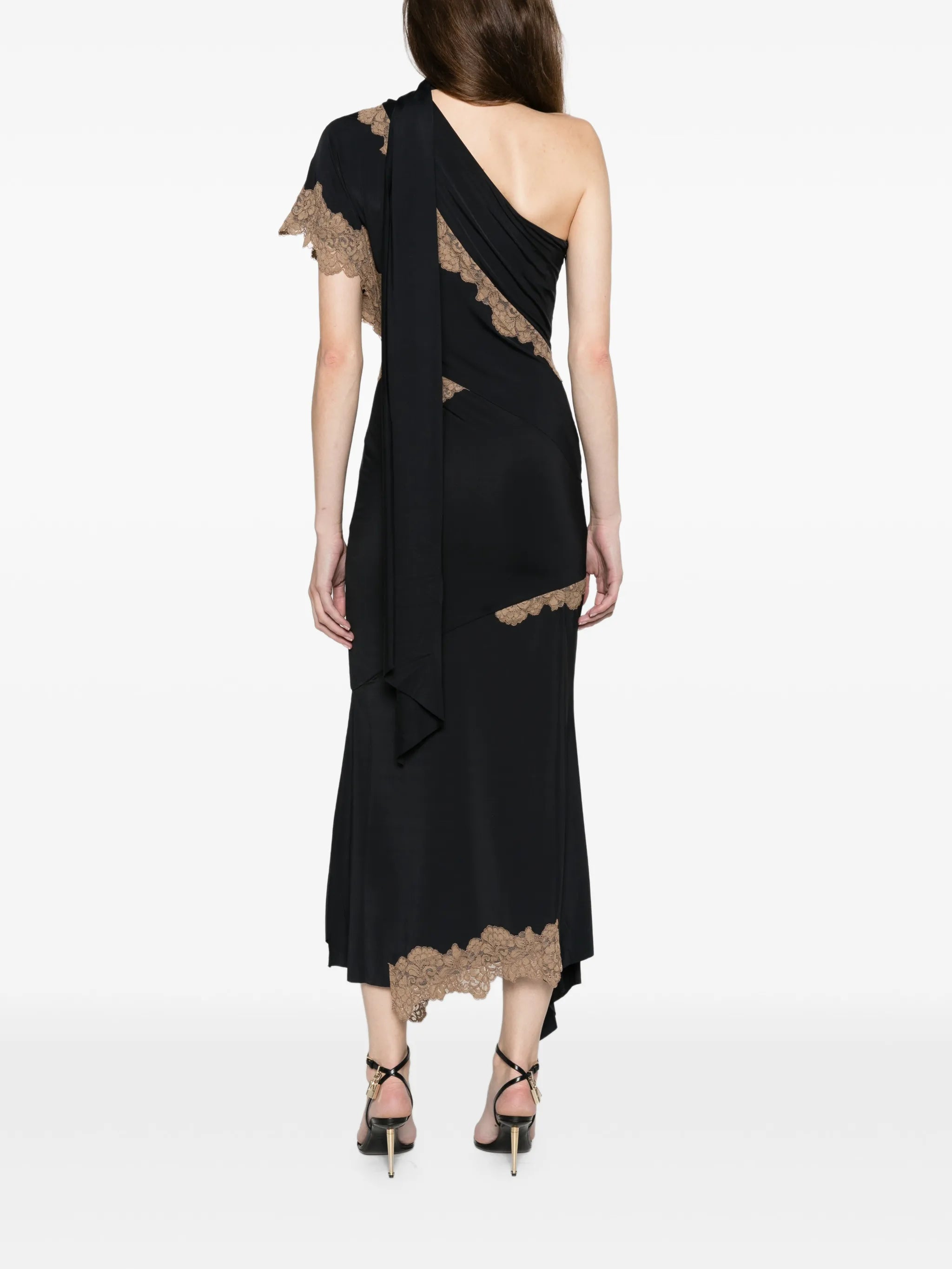 Cosima SS satin maxi dress