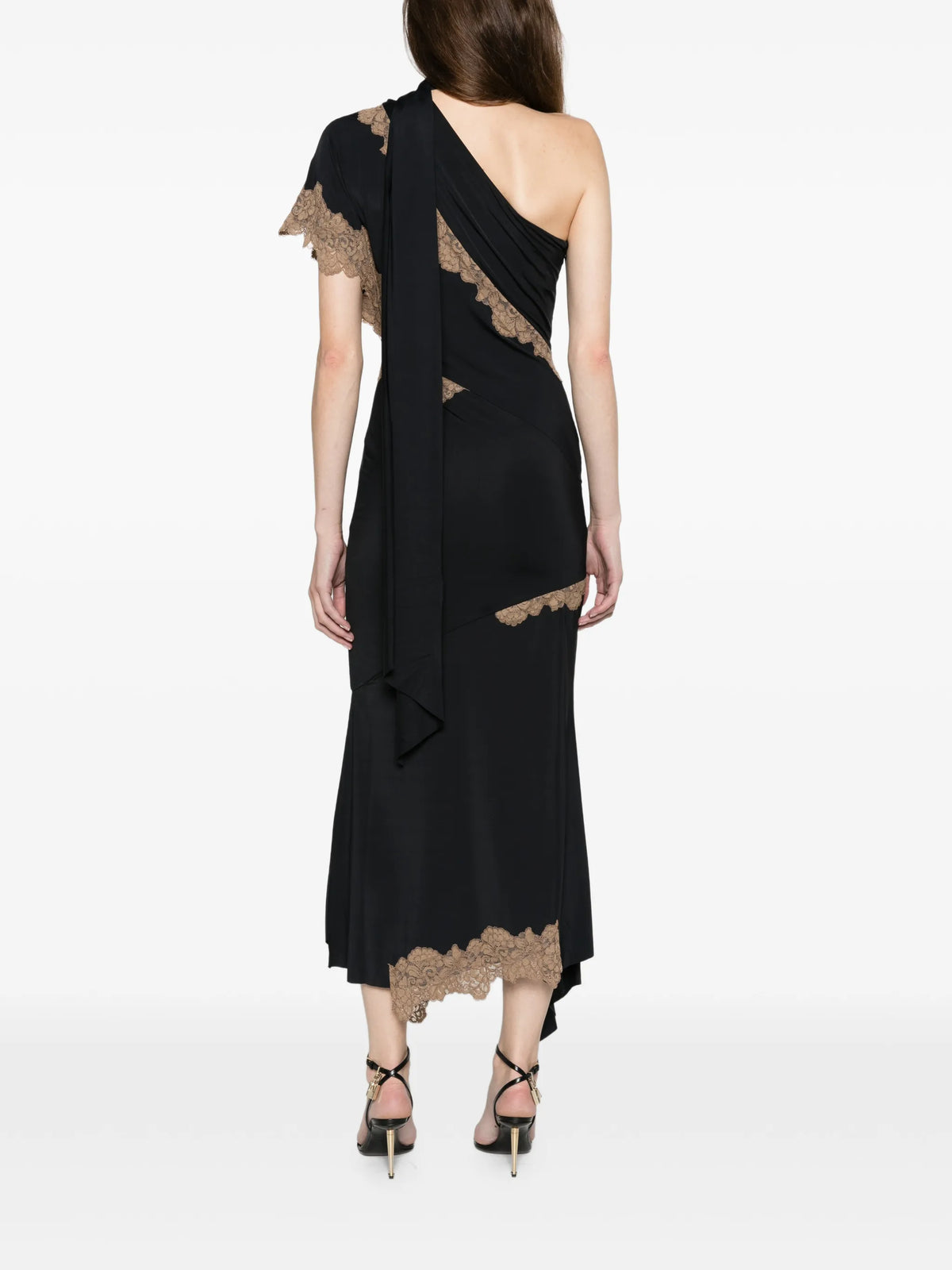 Cosima SS satin maxi dress