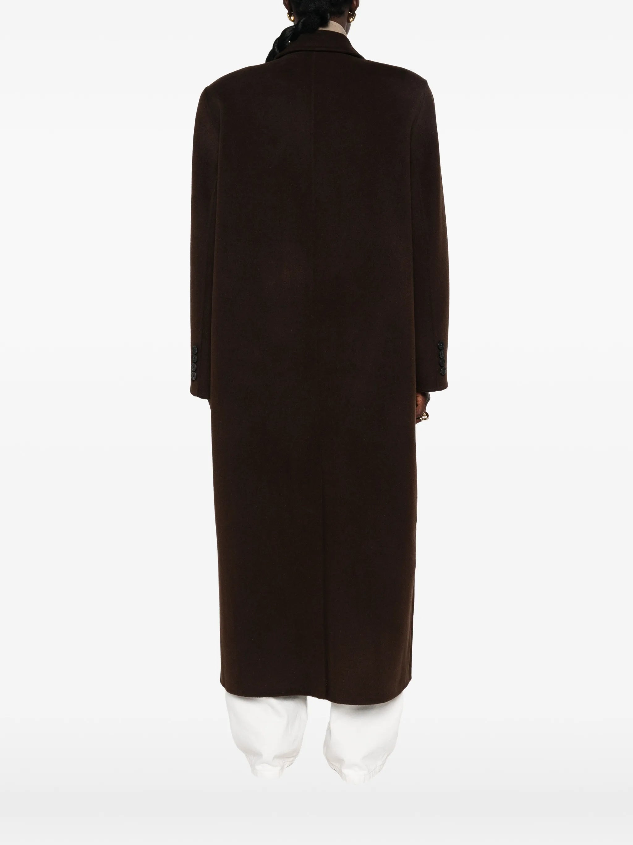 Gaia double-breasted coat