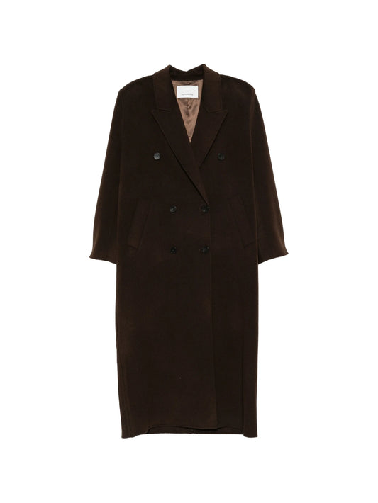 Gaia double-breasted coat