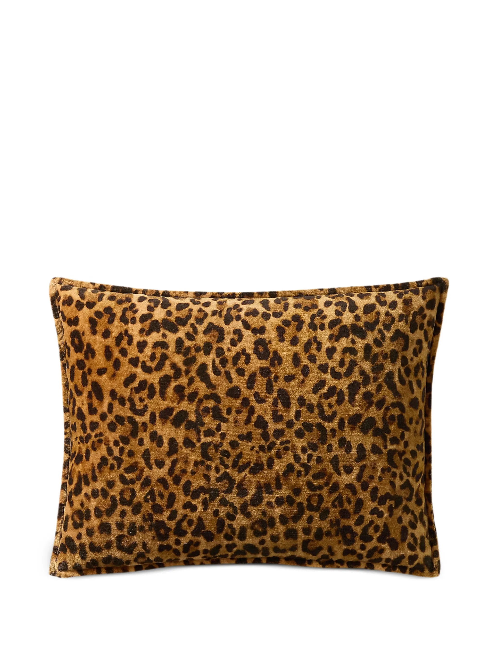 Anya leopard-print throw pillow