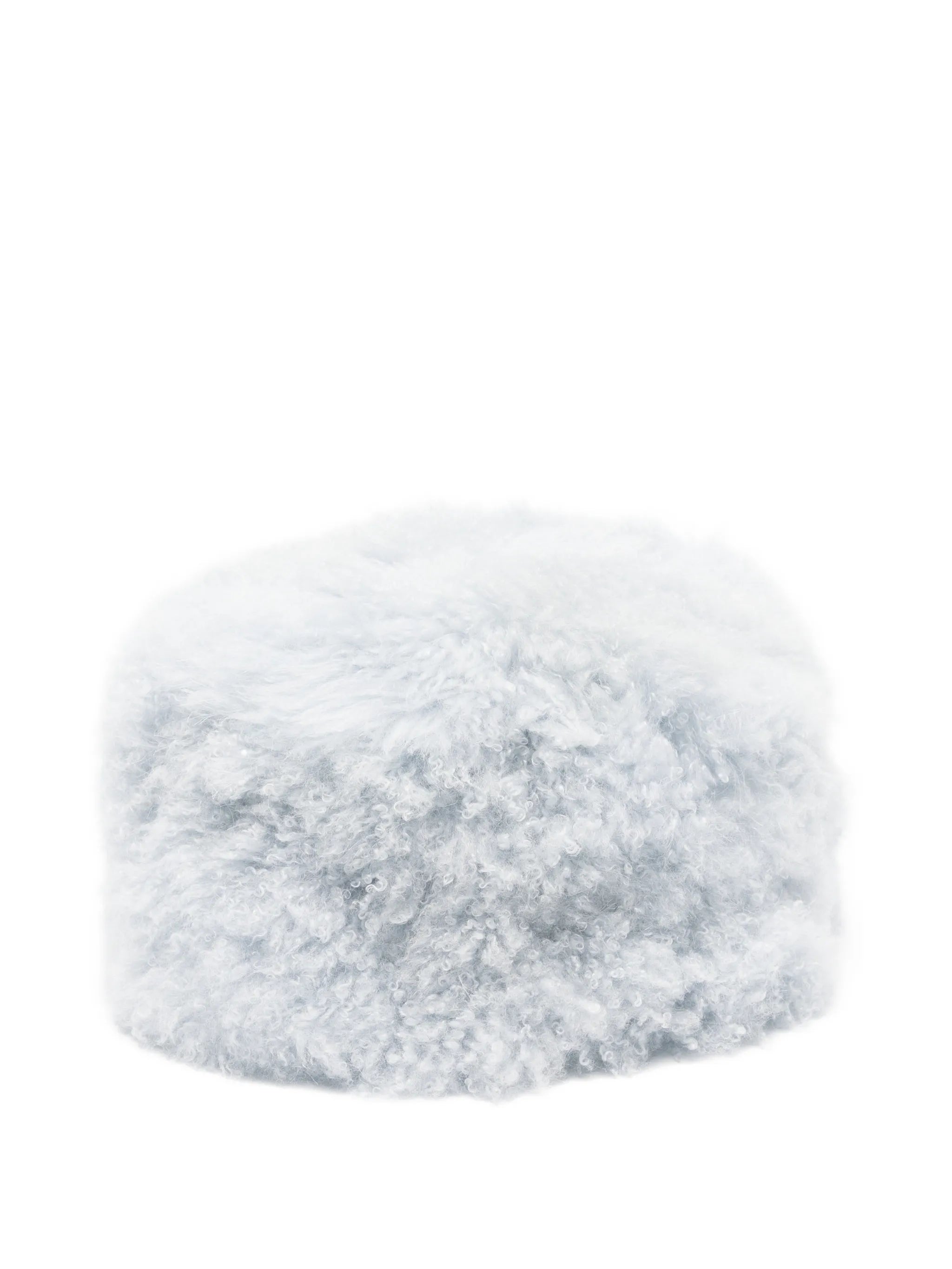 Honey shearling hat