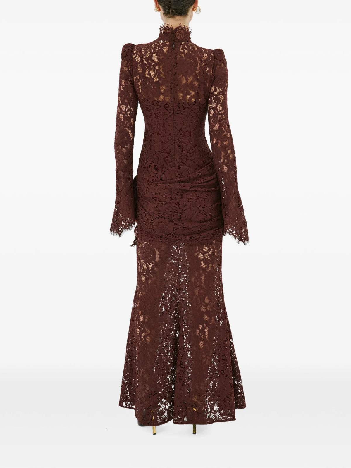 Bodita floral-lace maxi dress