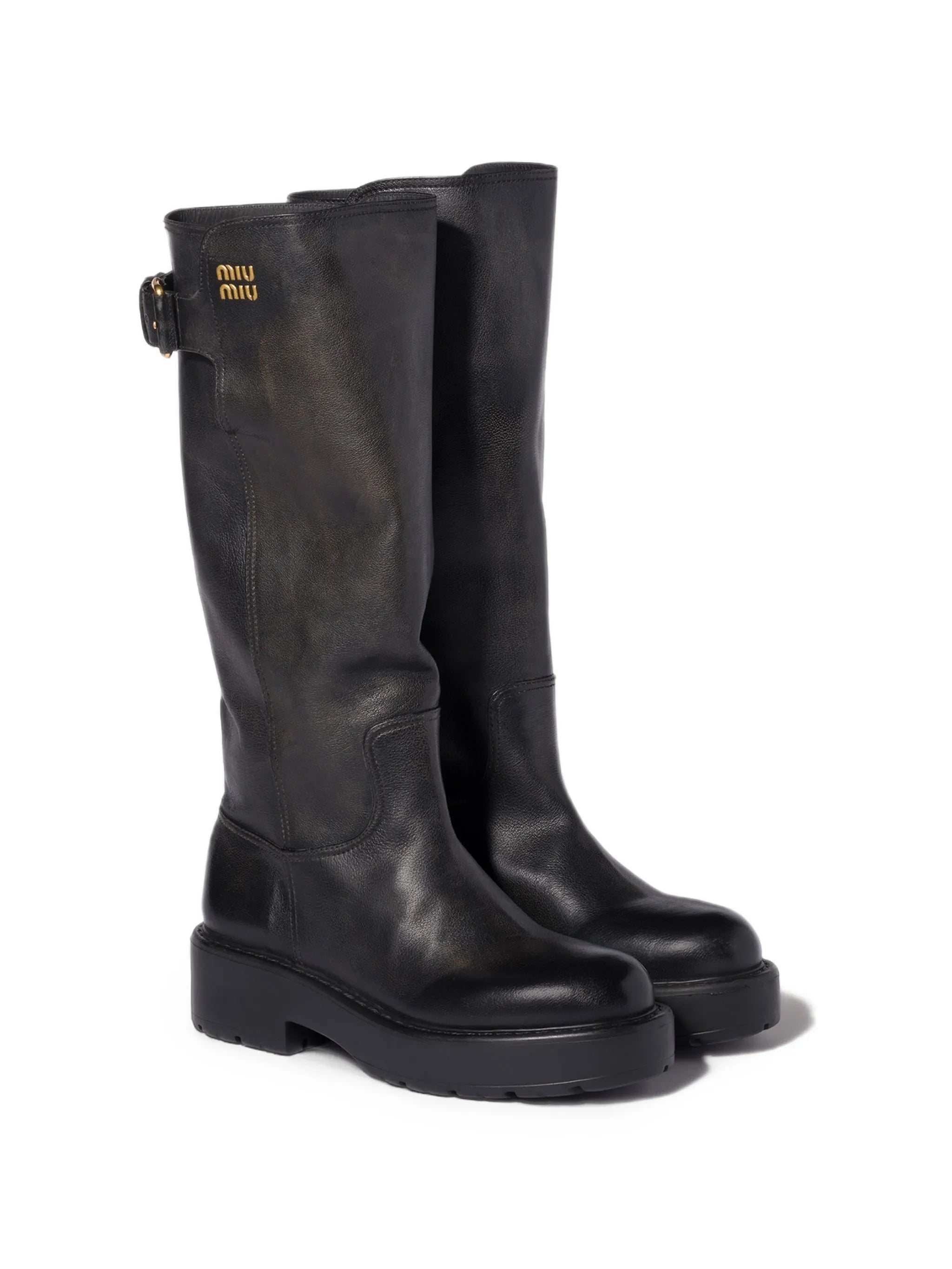 leather boots