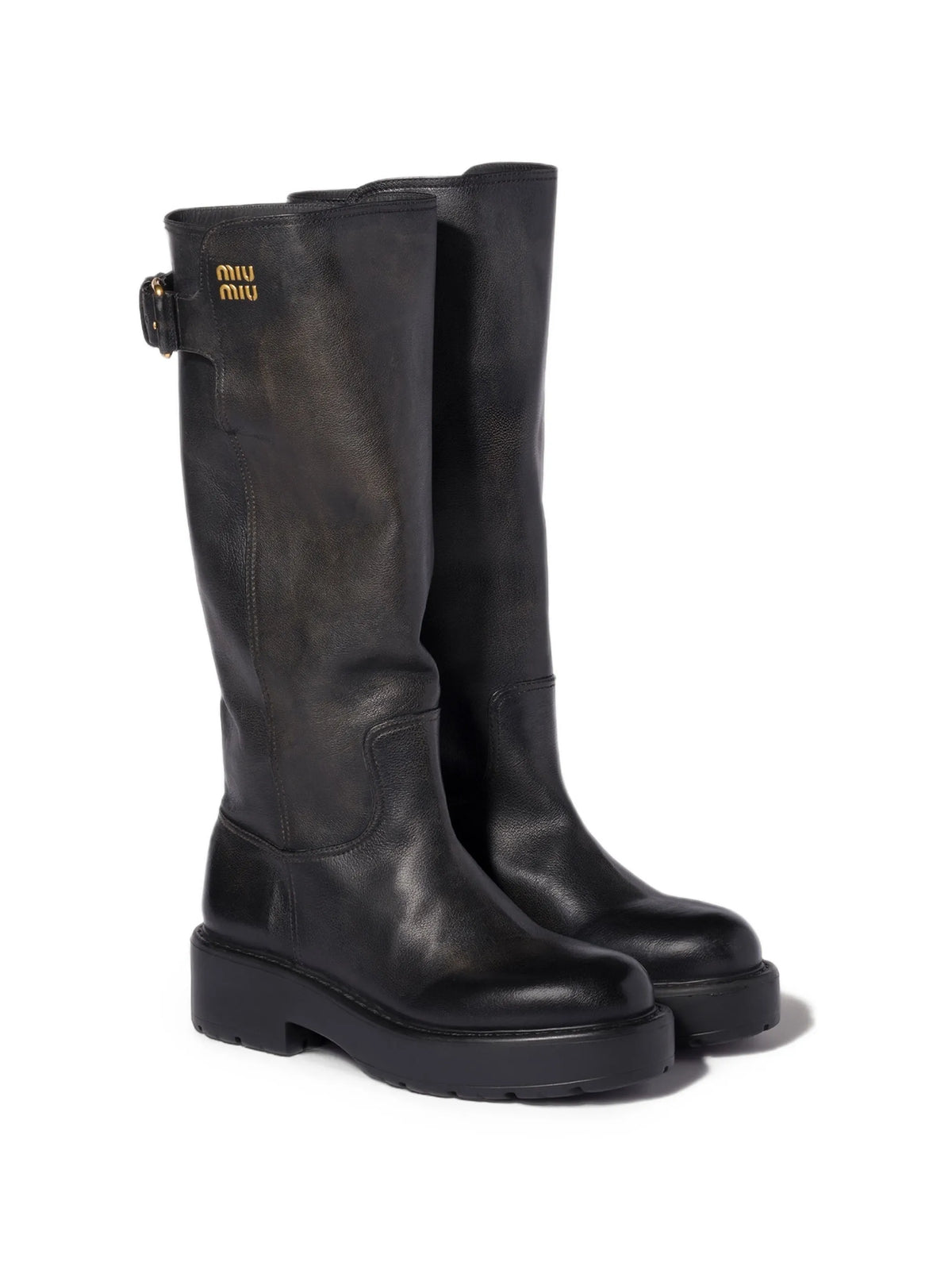 leather boots