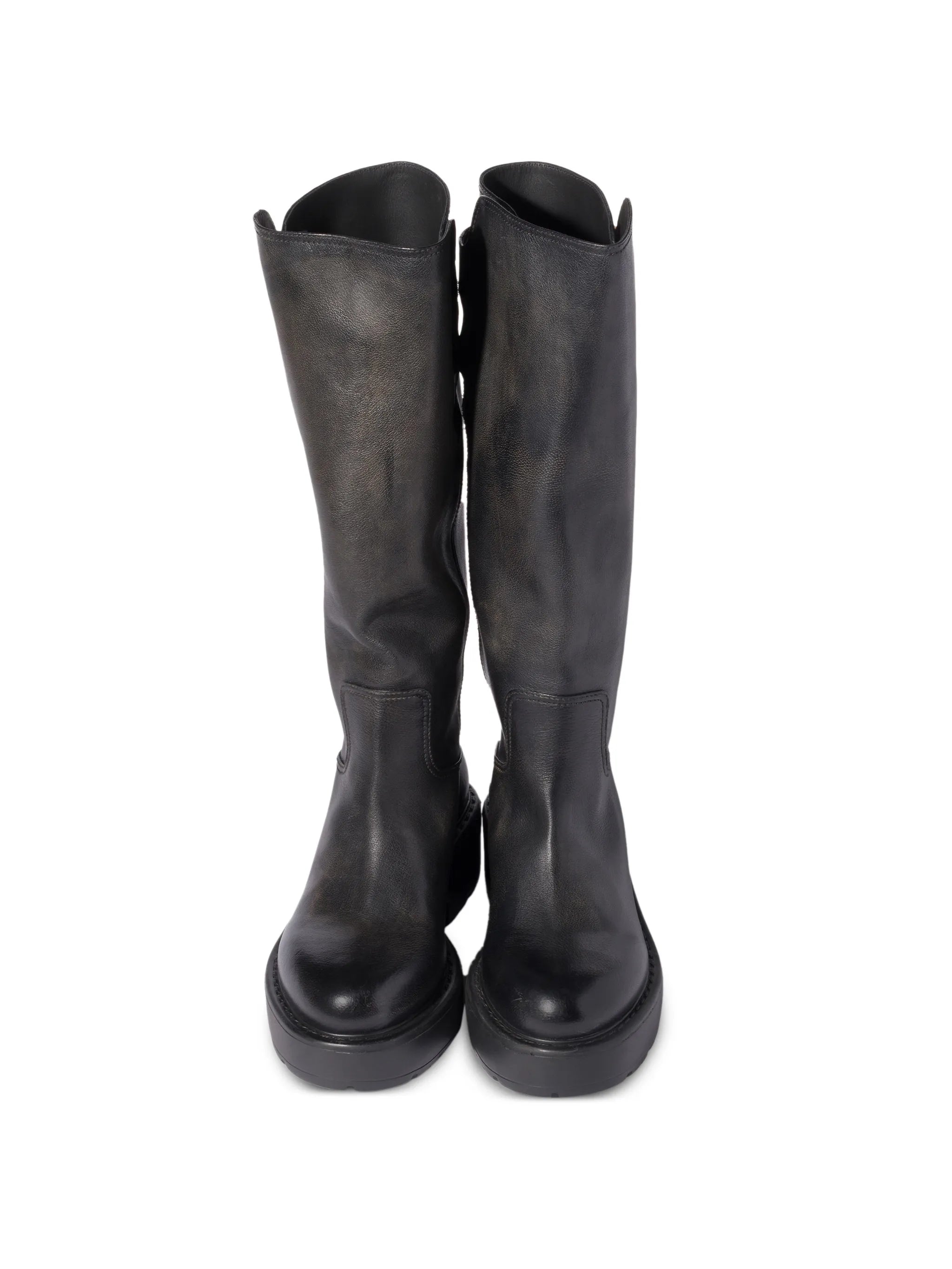 leather boots