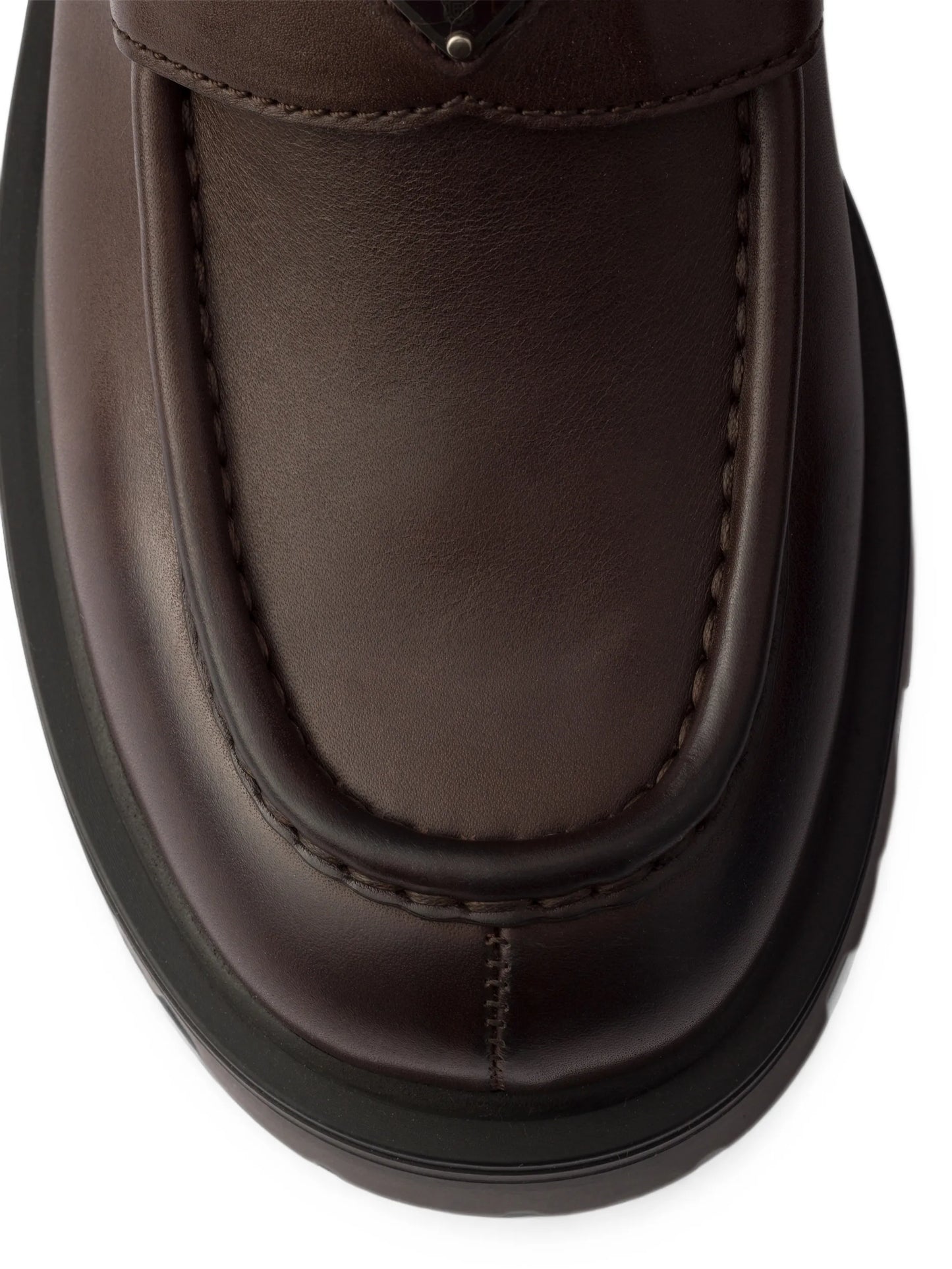leather loafers
