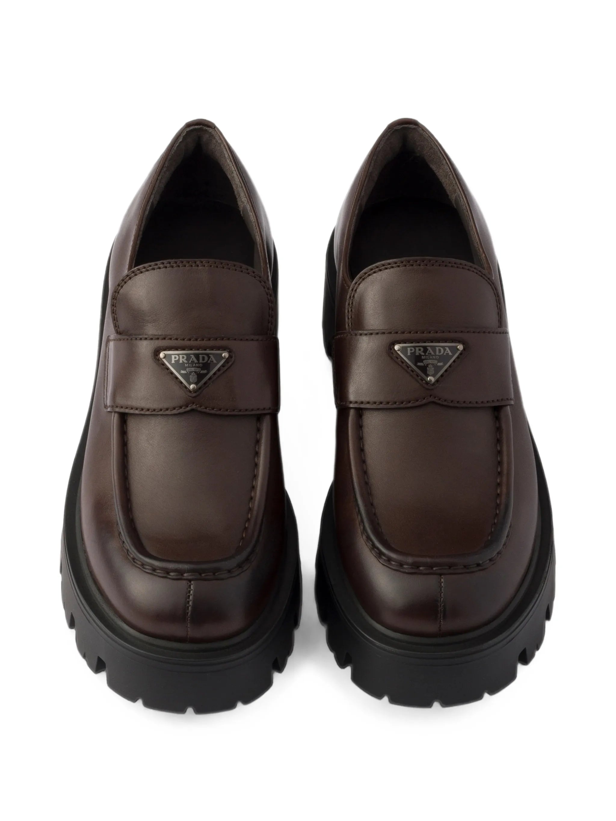 leather loafers