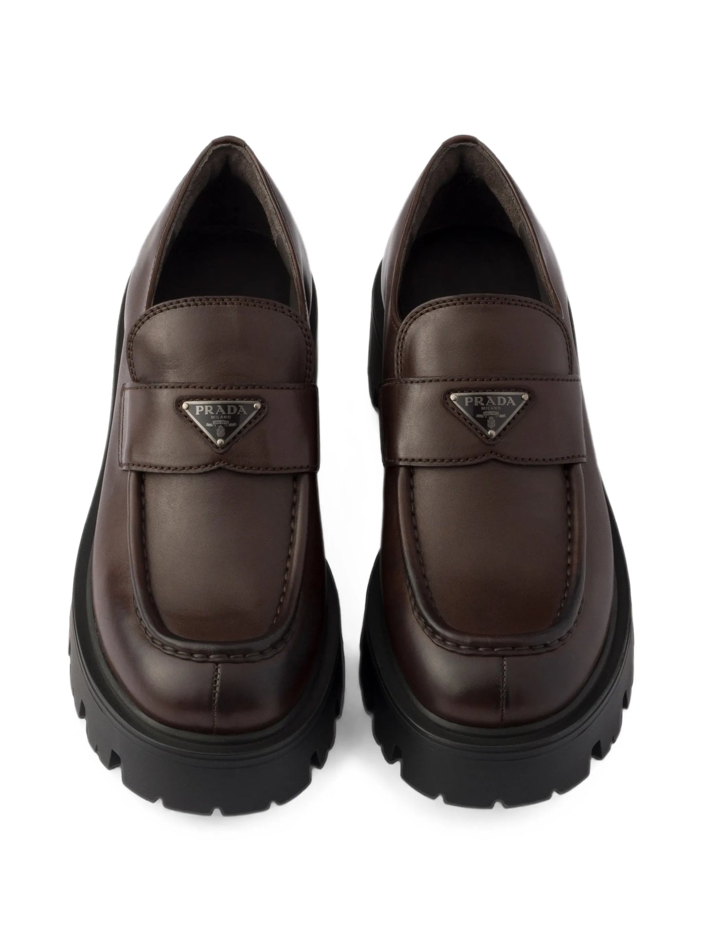 leather loafers