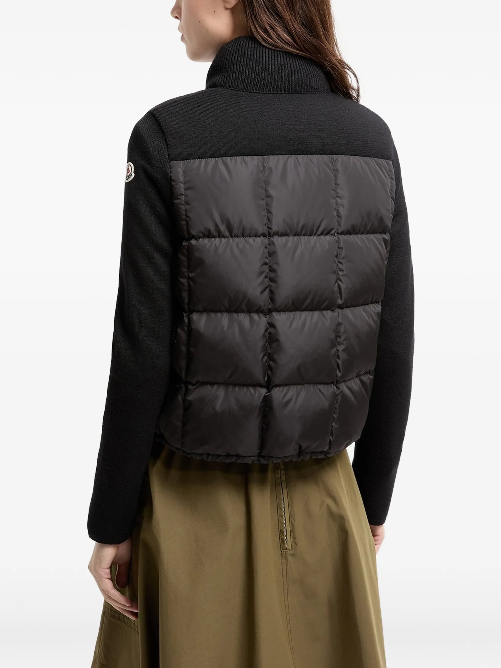 padded cardigan