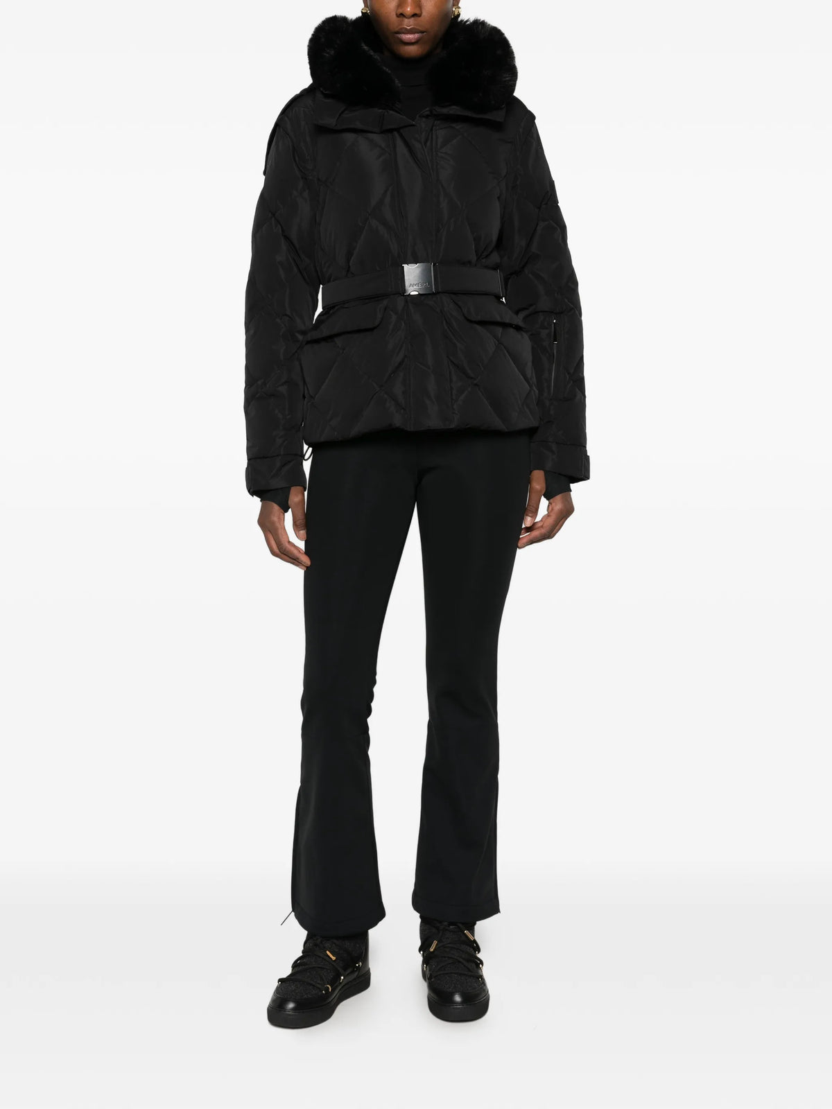 Dorothy zip-cuff ski pants