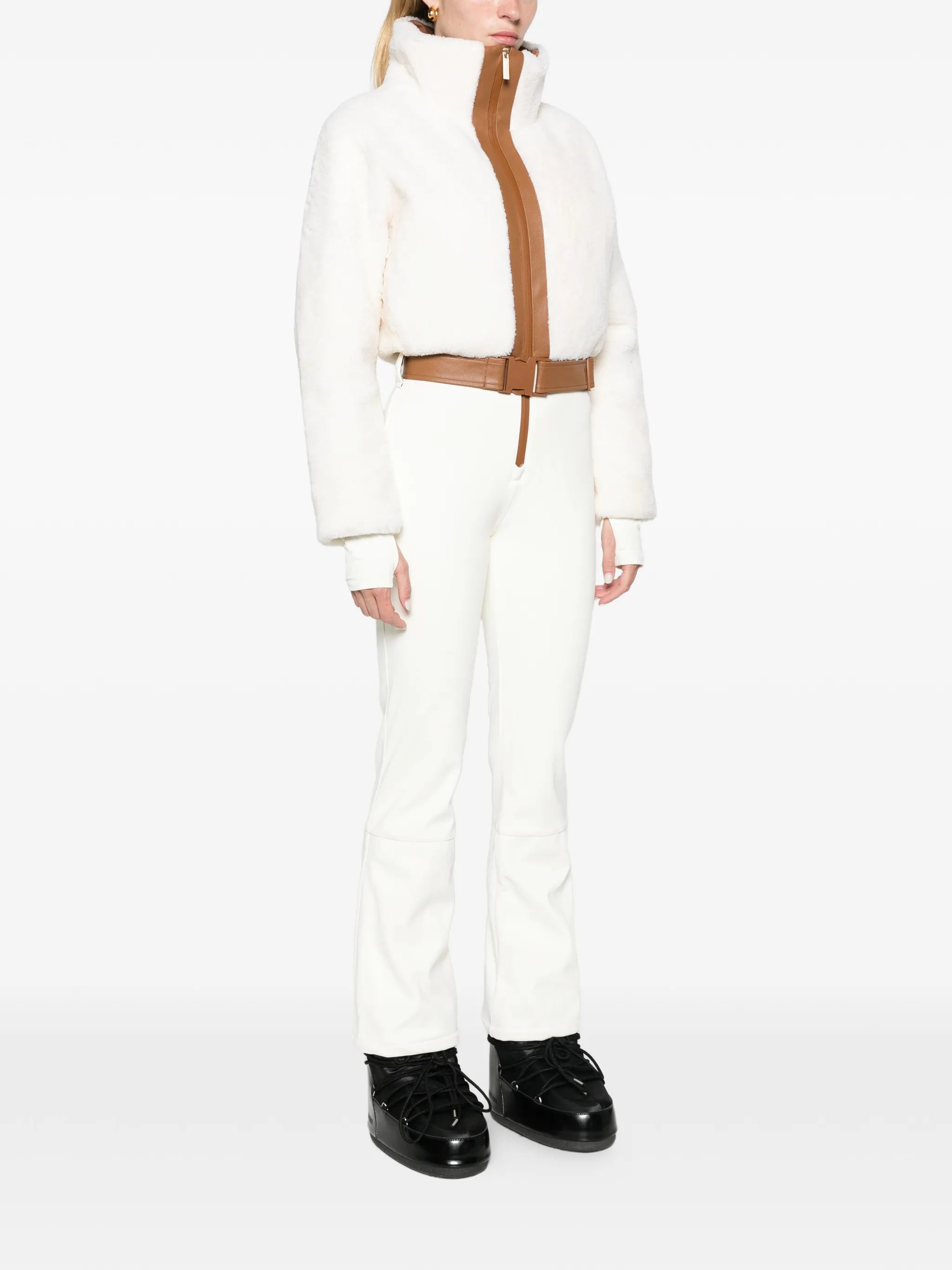 Gia shearling ski suit