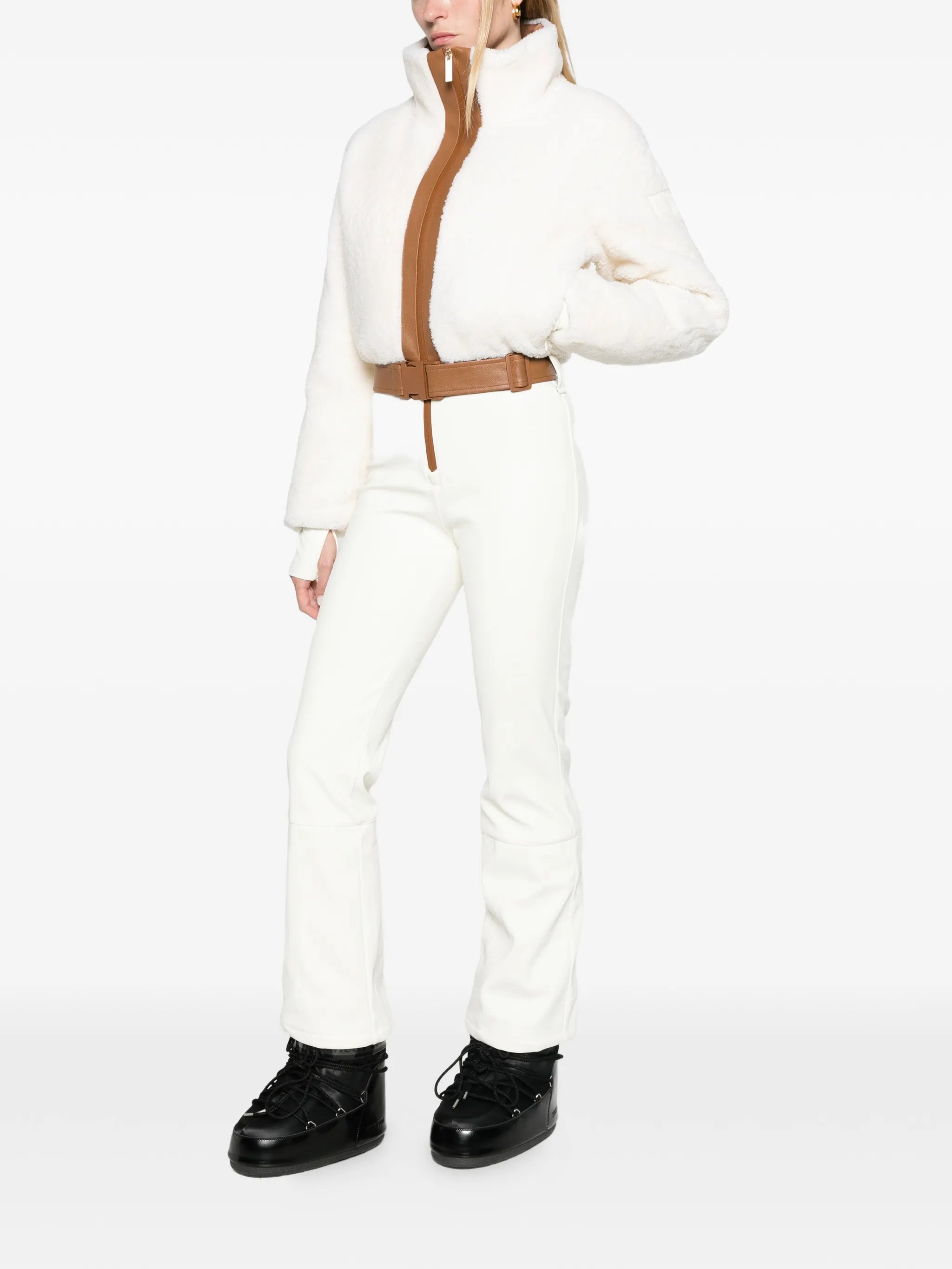 Gia shearling ski suit