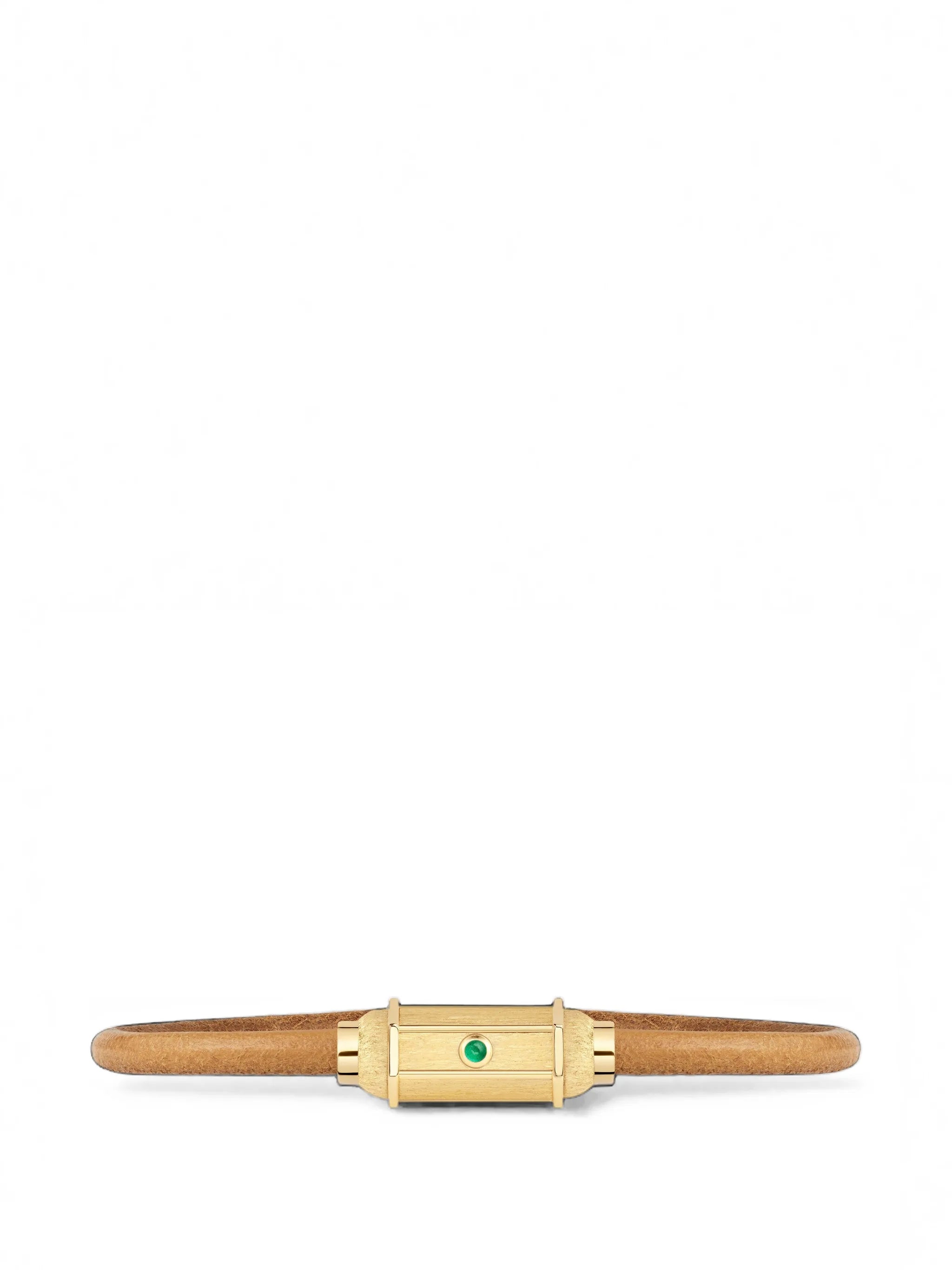 Lasso emerald bracelet
