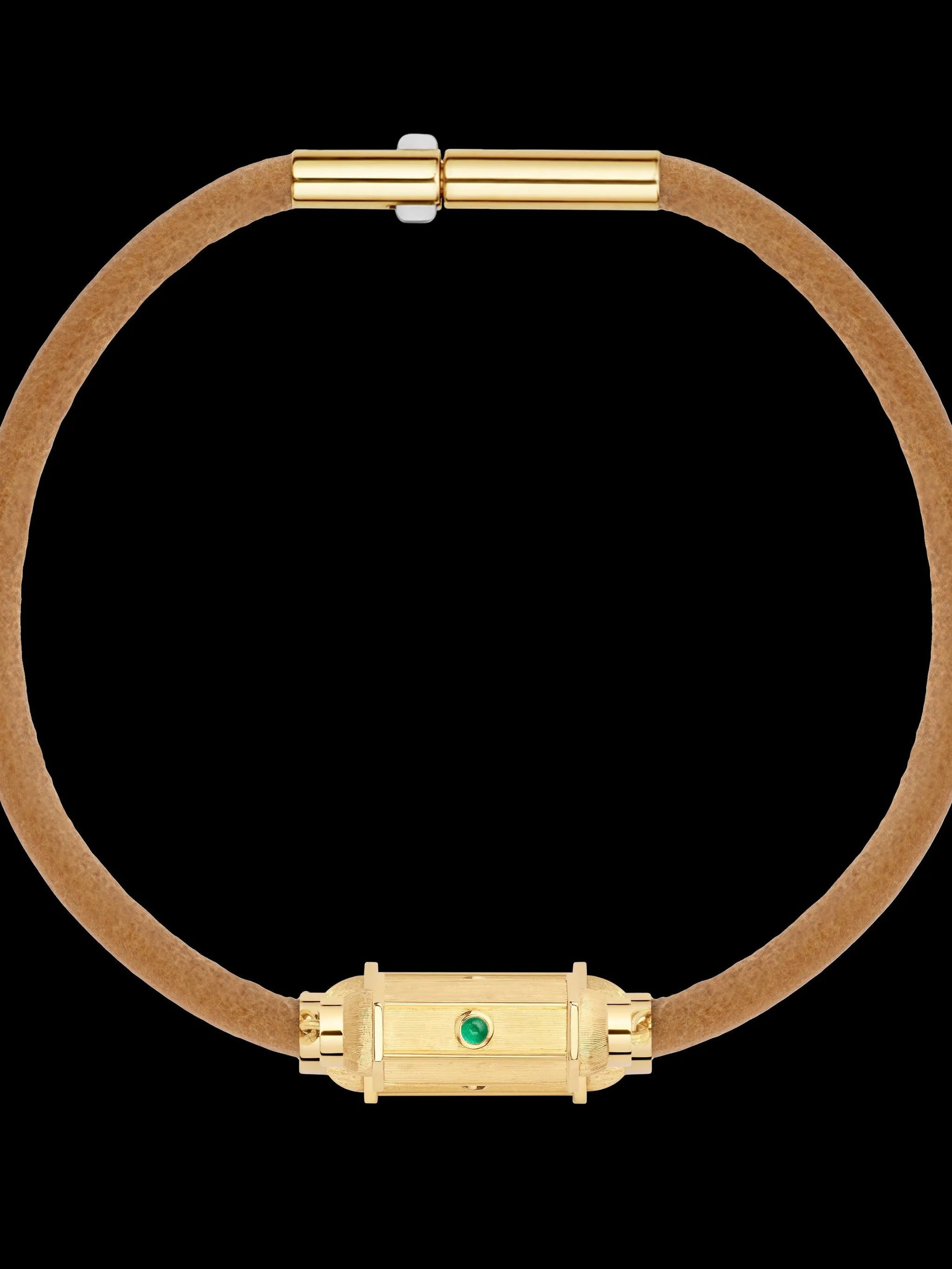 Lasso emerald bracelet