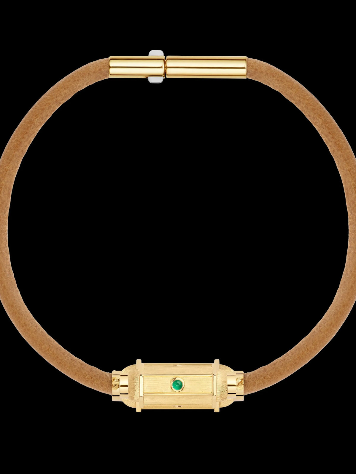 Lasso emerald bracelet