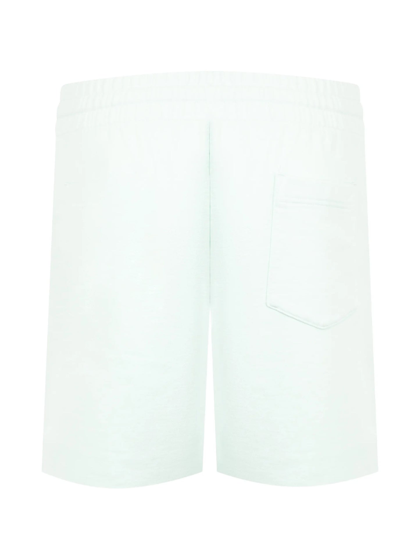 flock-printed shorts