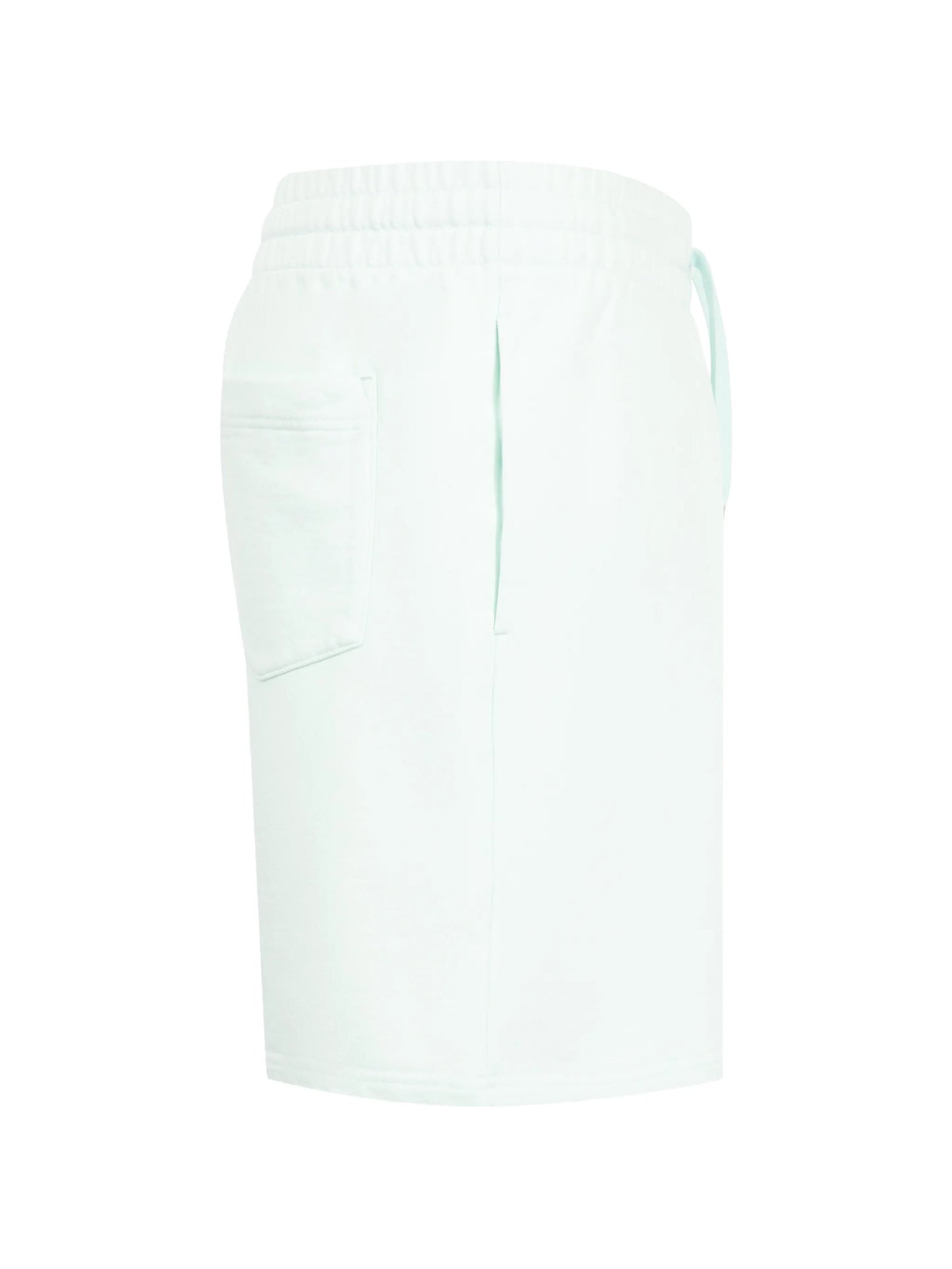 flock-printed shorts