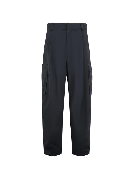 pleated cargo pants
