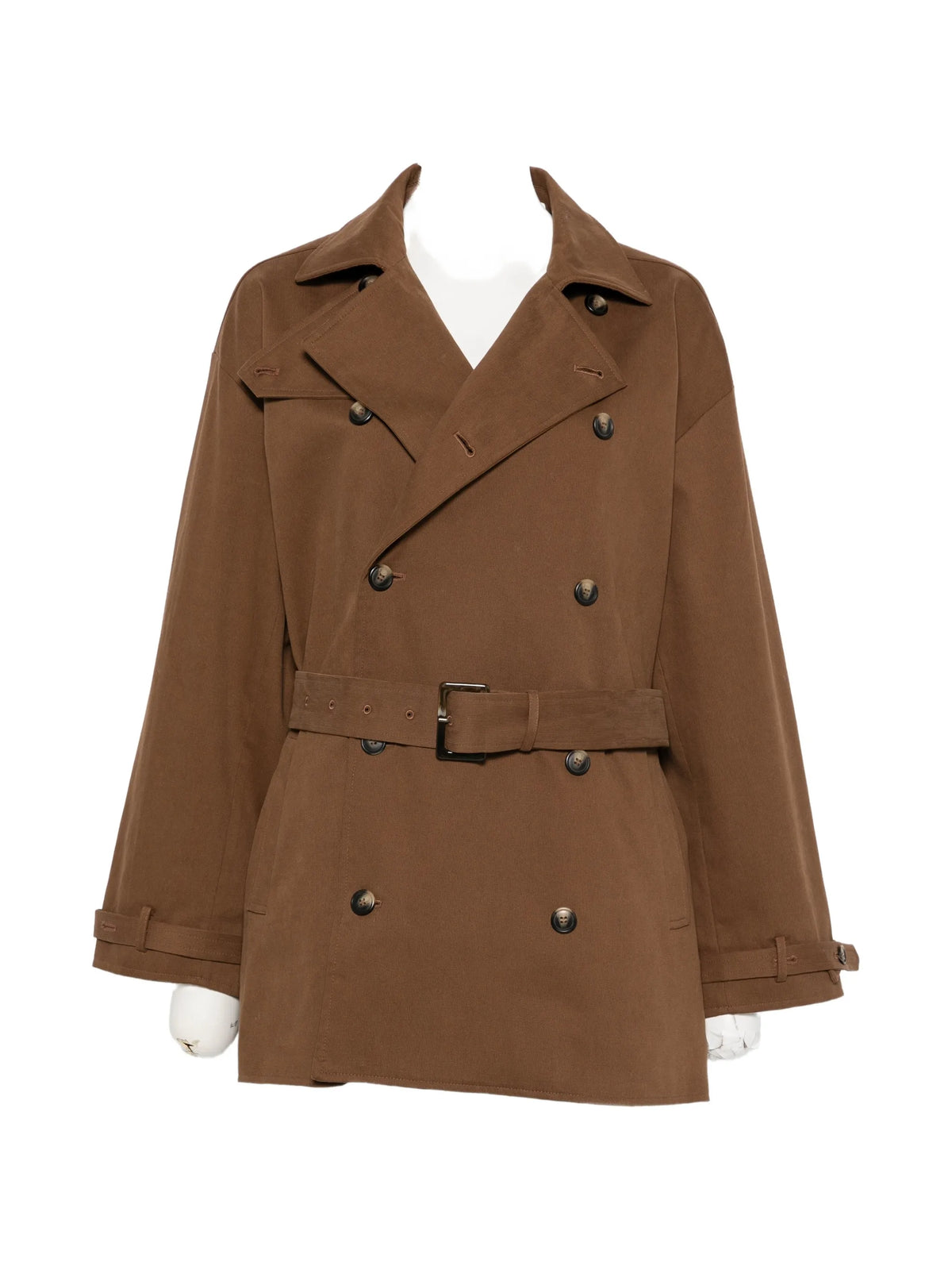 Wolfe double-breasted trench coat