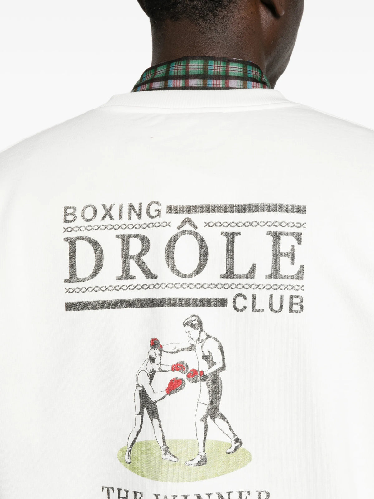 Drôle Boxers graphic-print sweatshirt