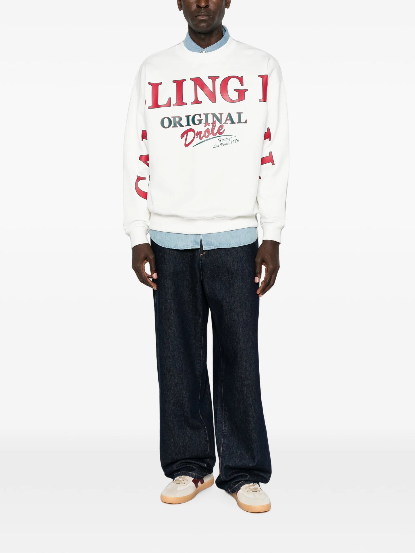 logo-print sweatshirt