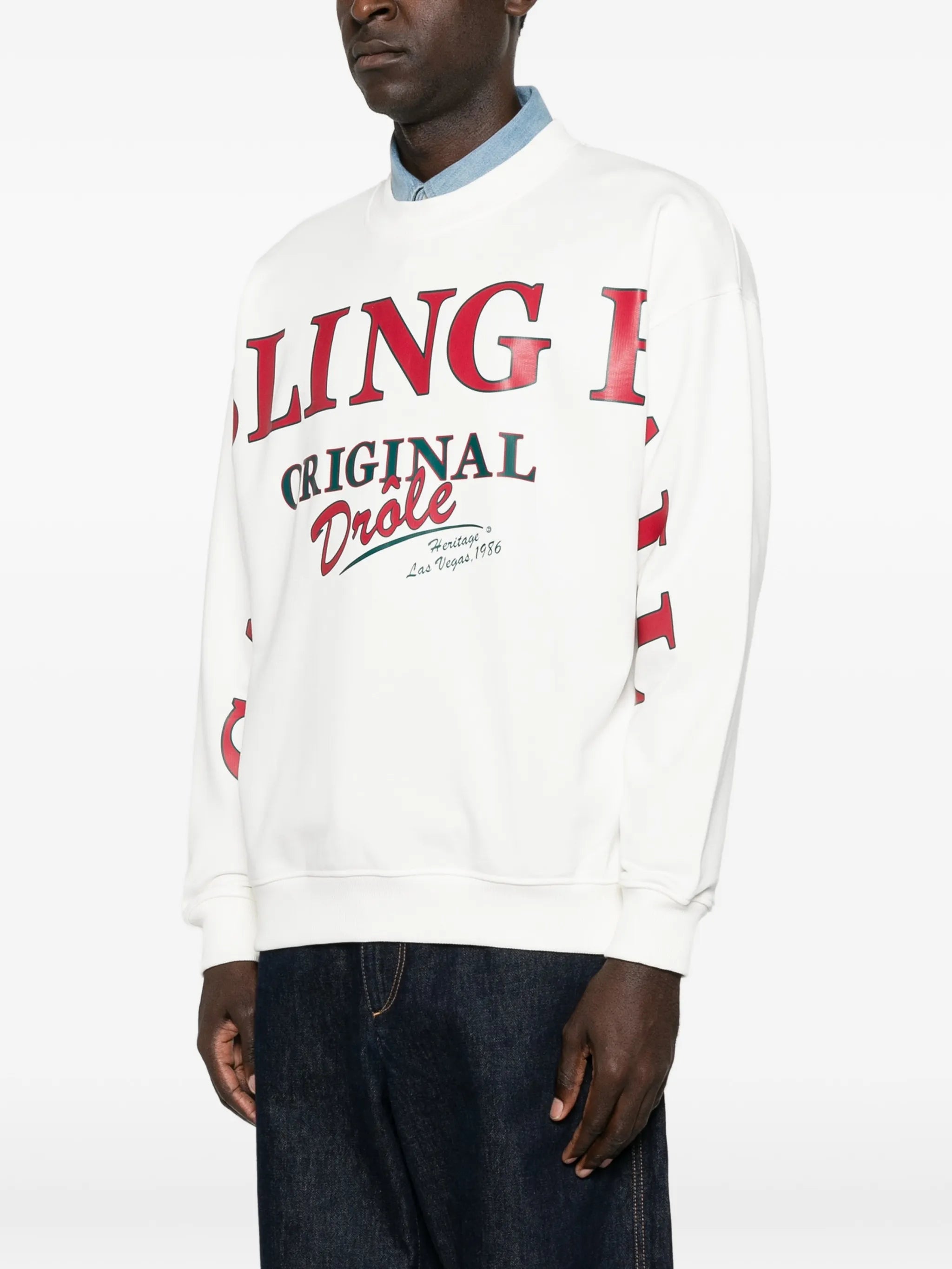 logo-print sweatshirt