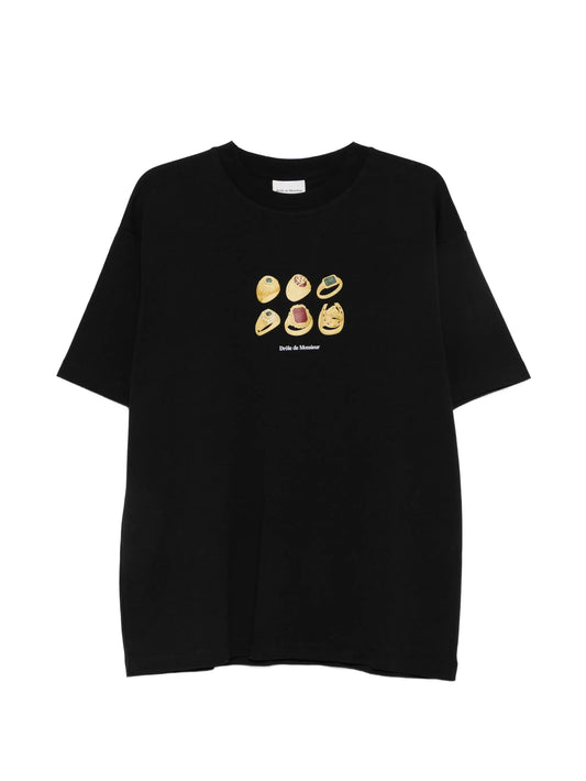 Rings graphic-print T-shirt