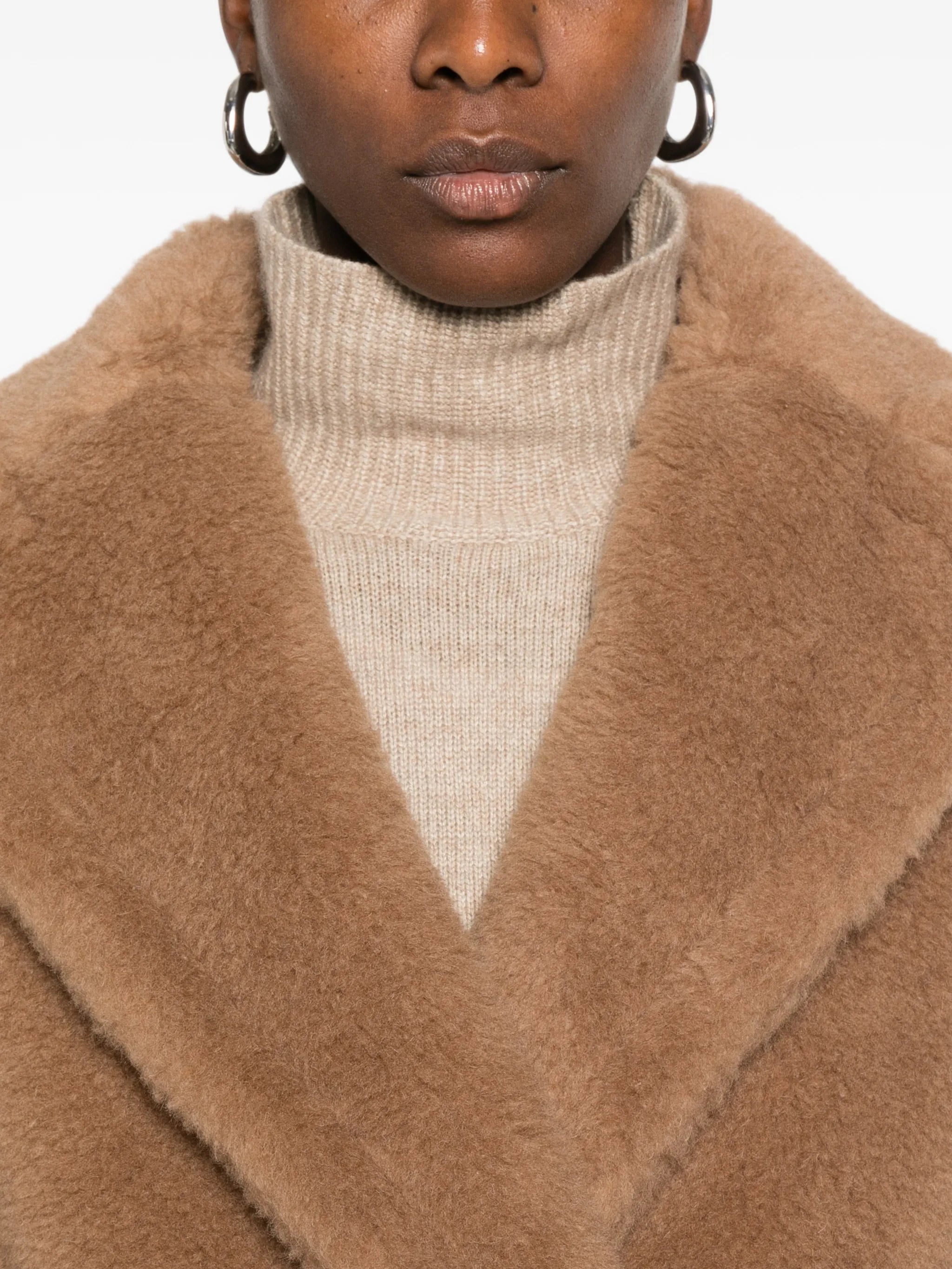 Teddy double-breasted coat