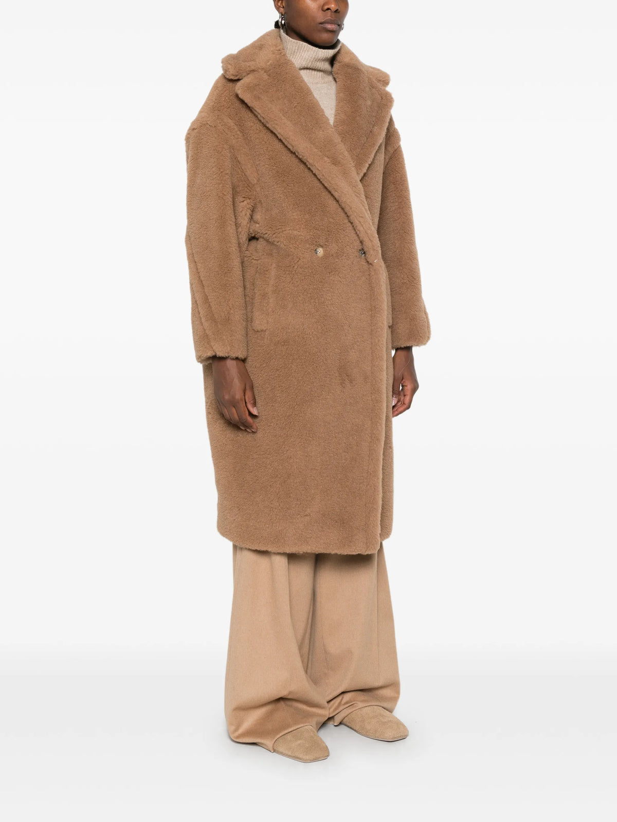 Teddy double-breasted coat