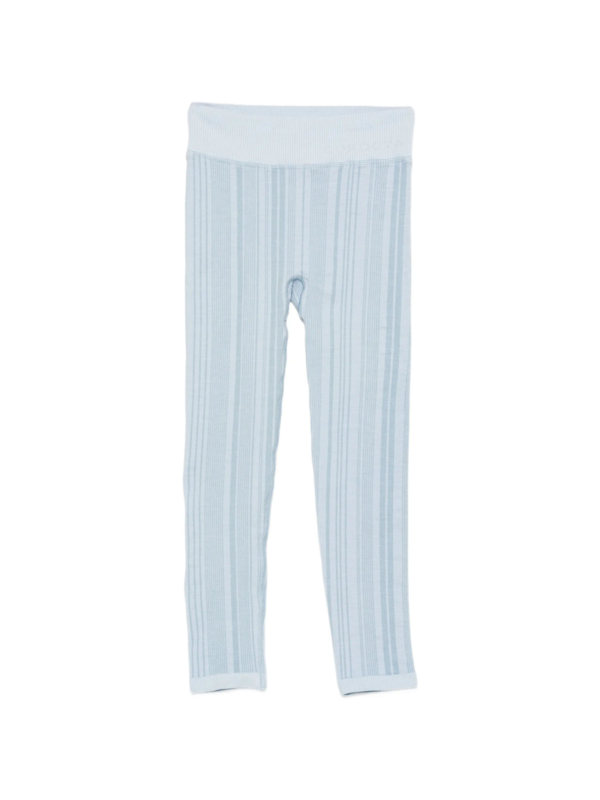 ribbed-knit leggings