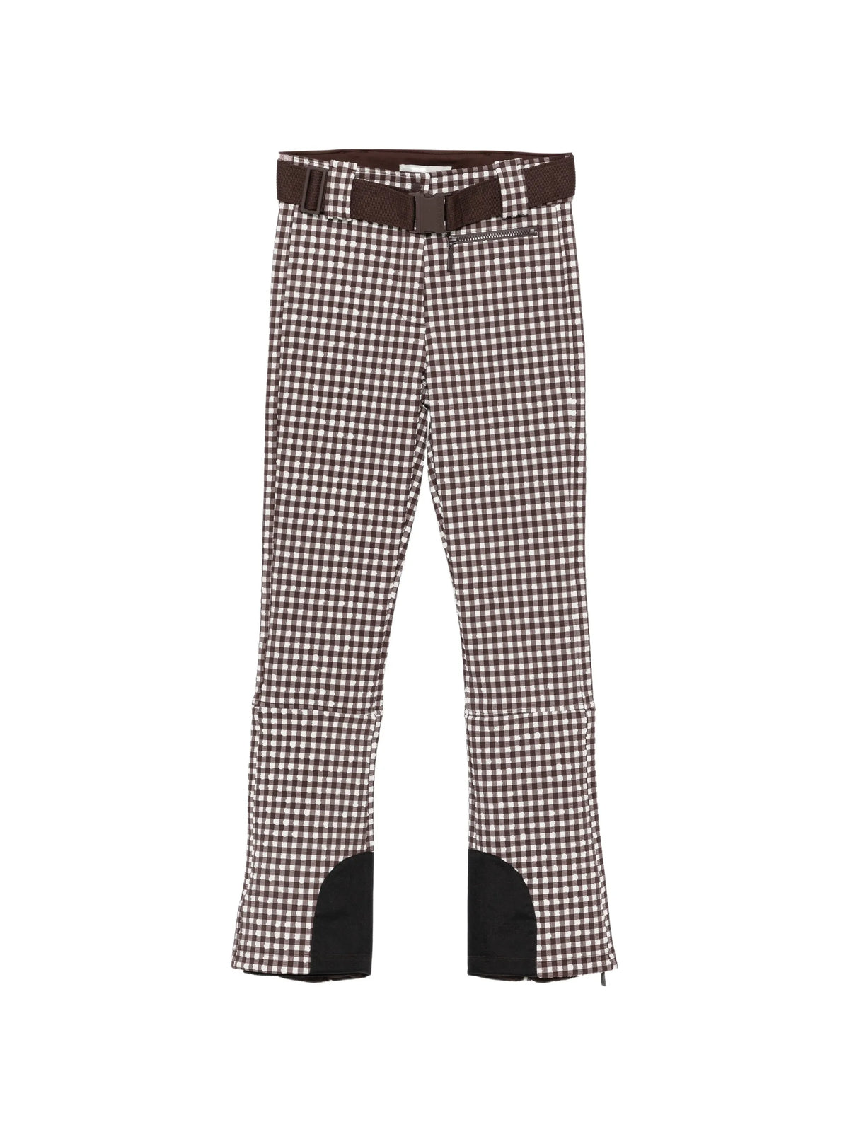 Sella gingham ski pants
