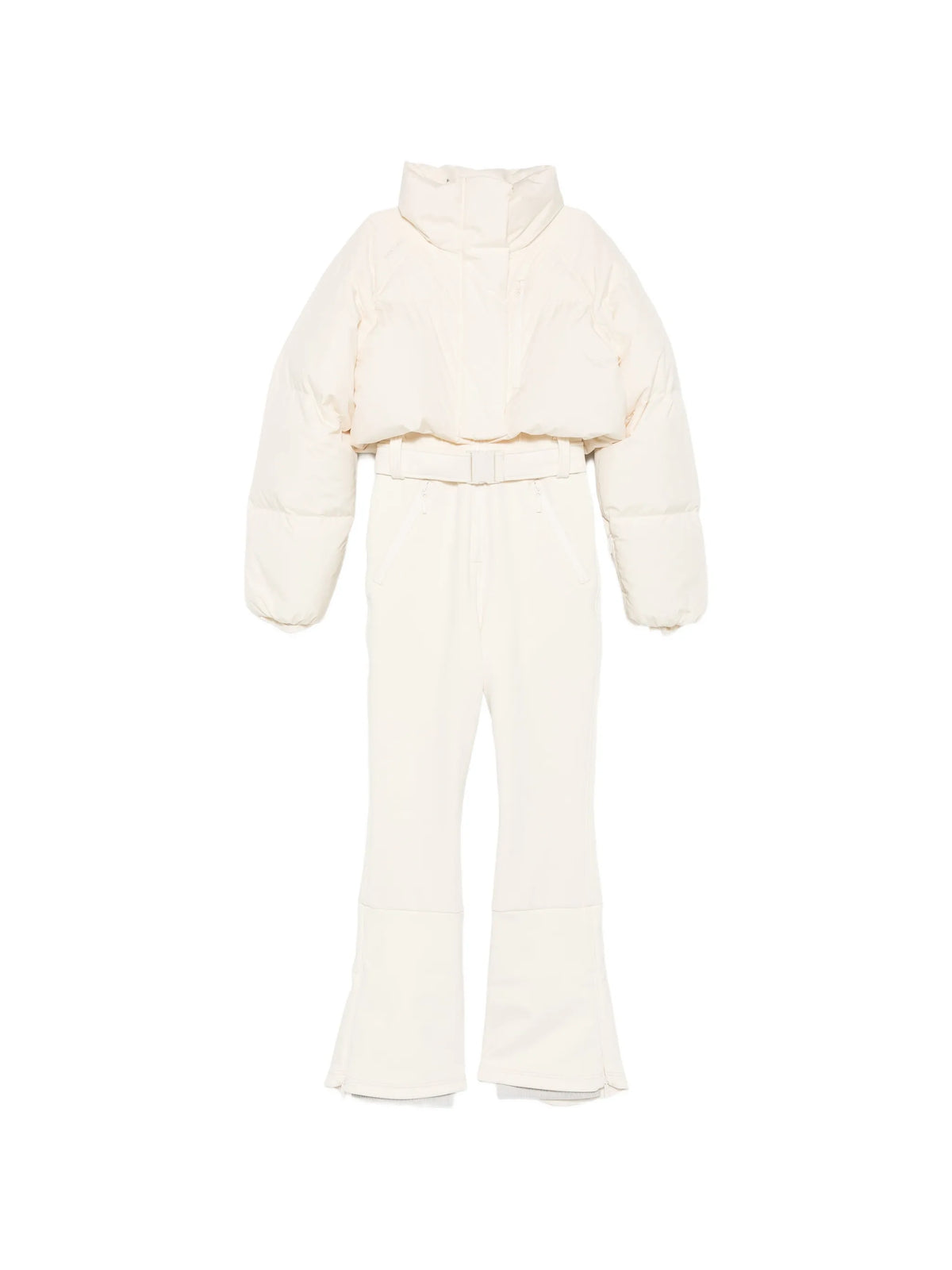 Myoko belted quilted ski suit