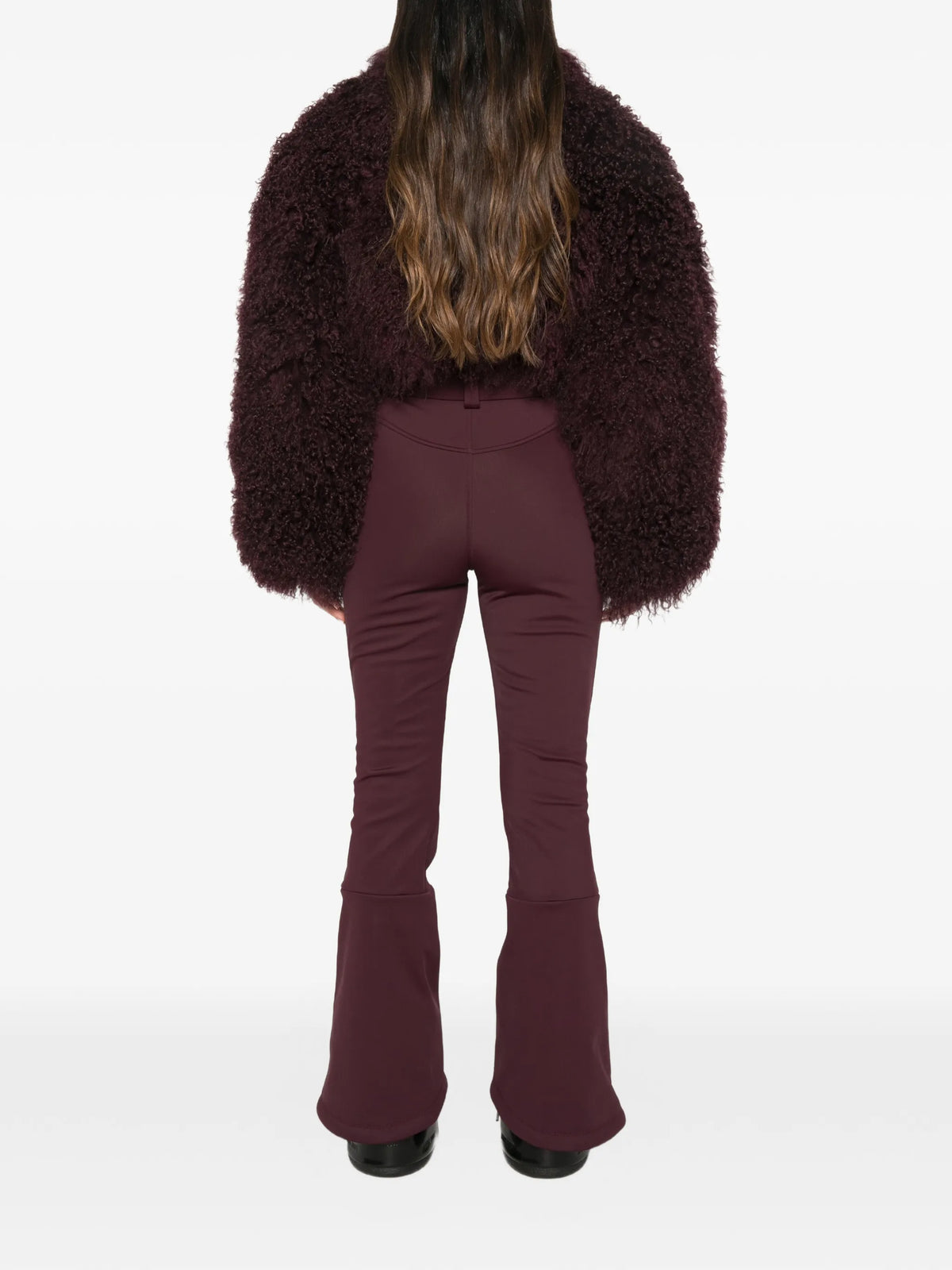 Nozawa shearling-trim ski suit