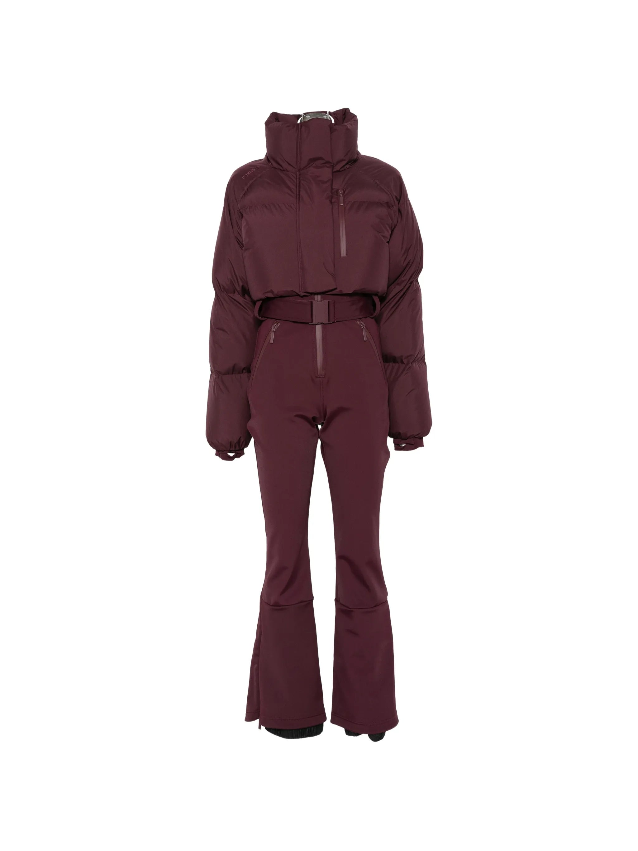 Myoko belted ski suit