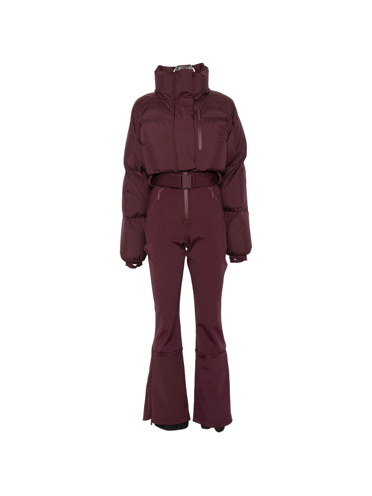 Myoko belted ski suit