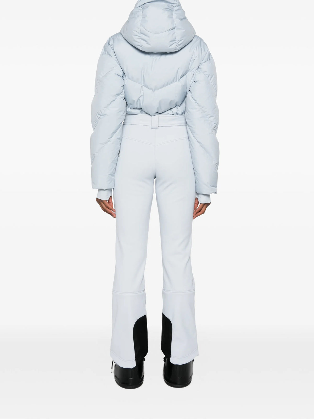 Ajax hooded quilted ski suit